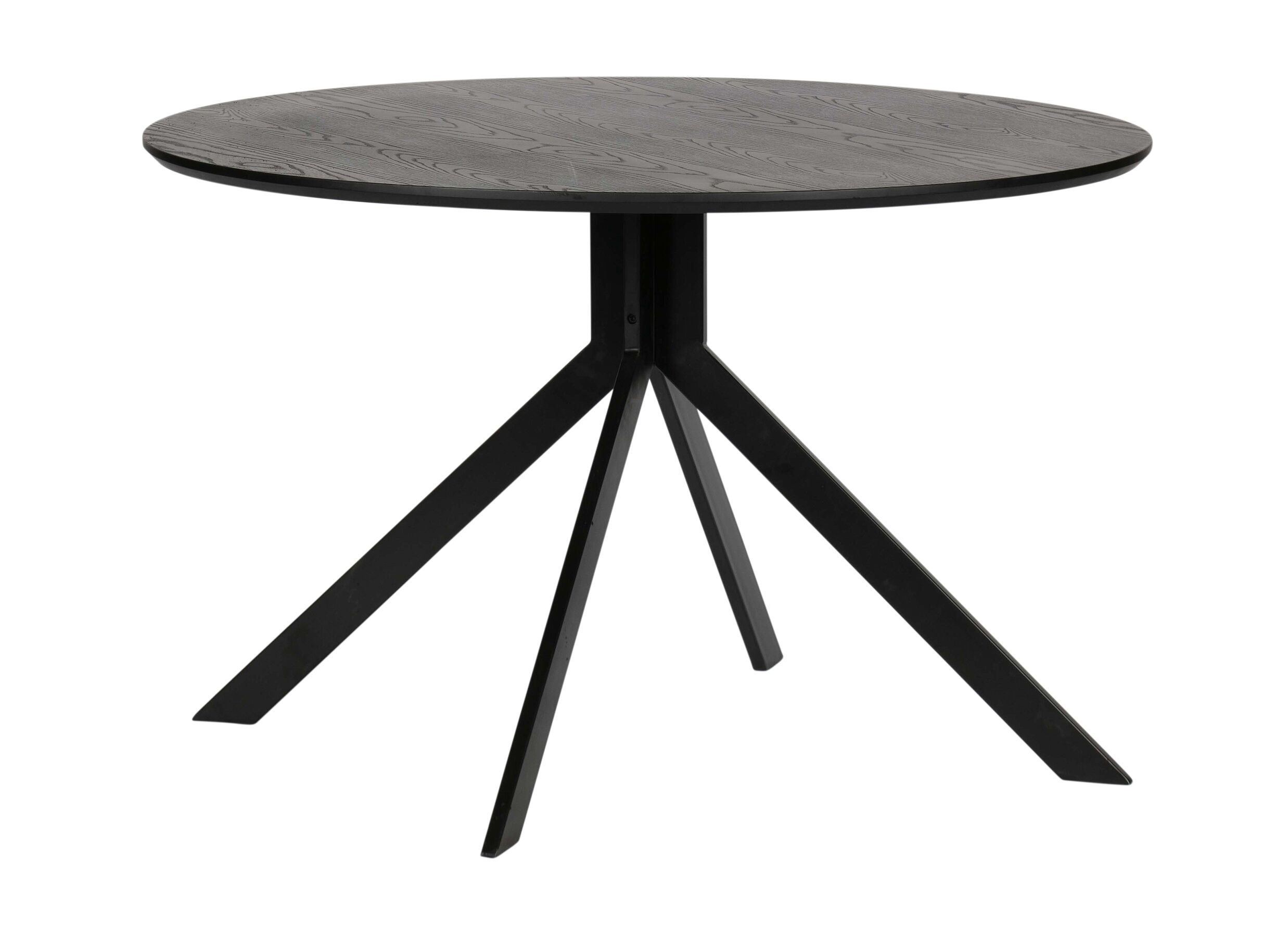 Ronde tafel Ø120cm - MDF - zwart