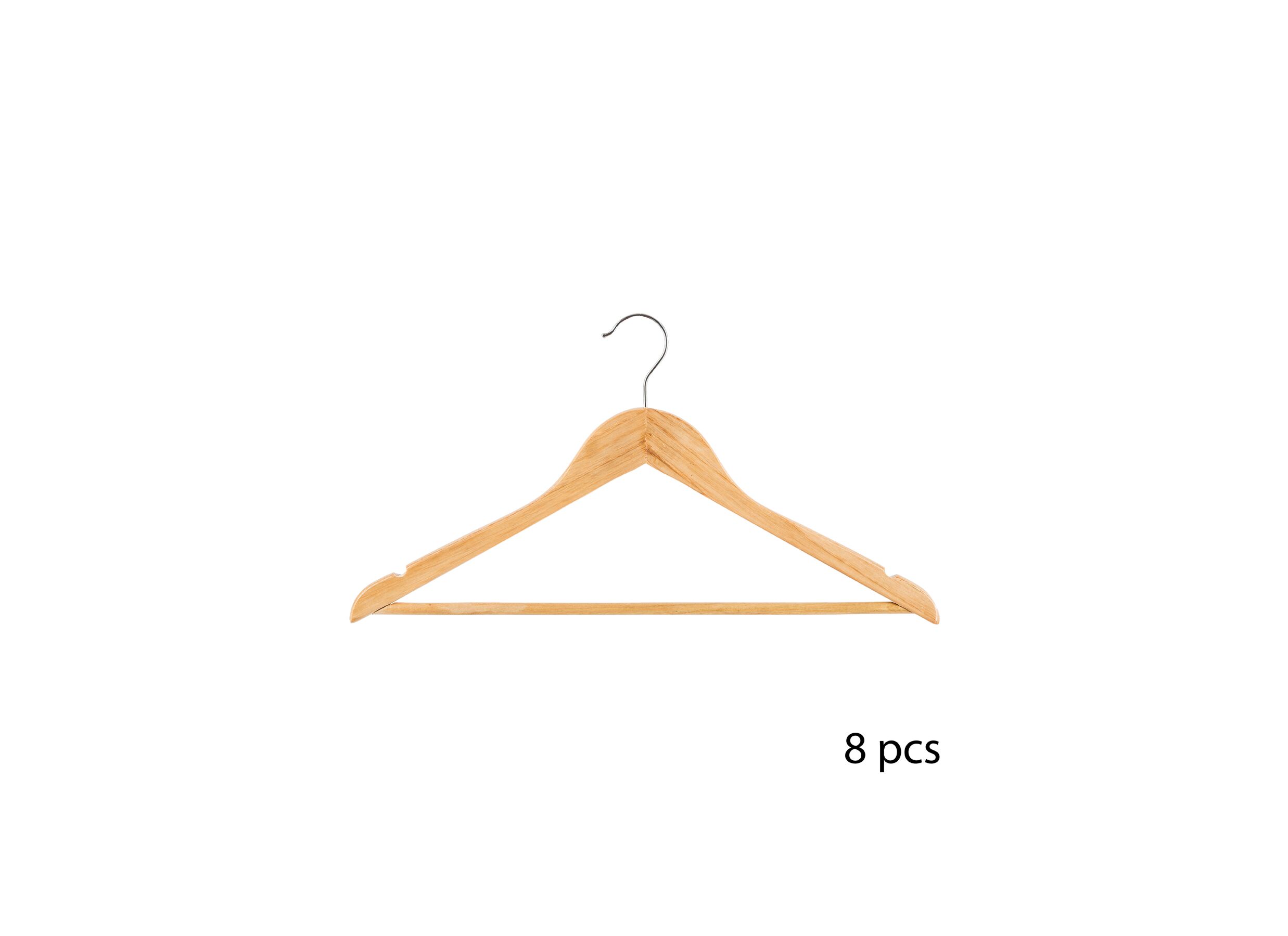 Kleerhanger set van 8