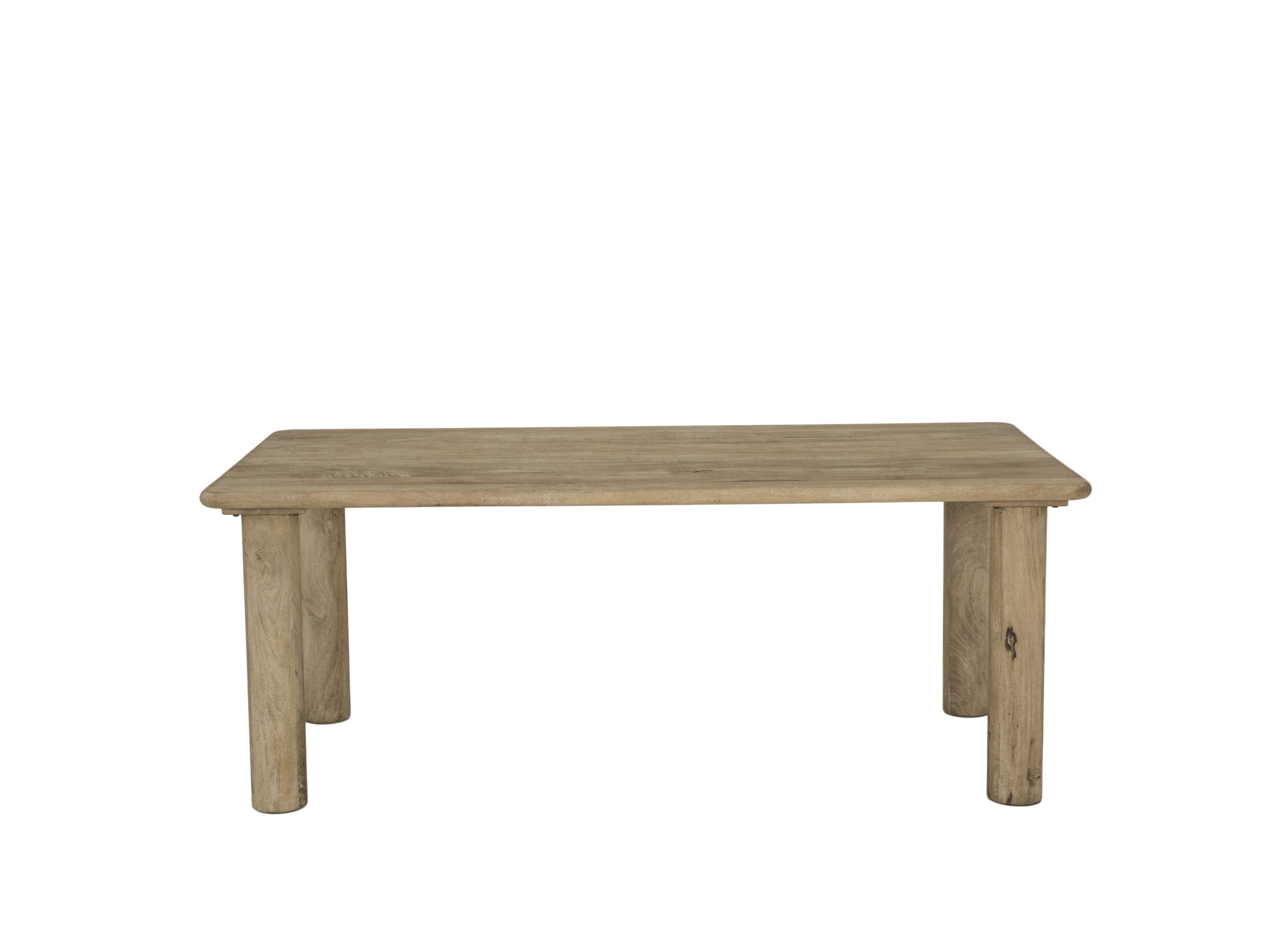 Aperçu - Table Darwin 200x100cm - manguier massif - sandblast