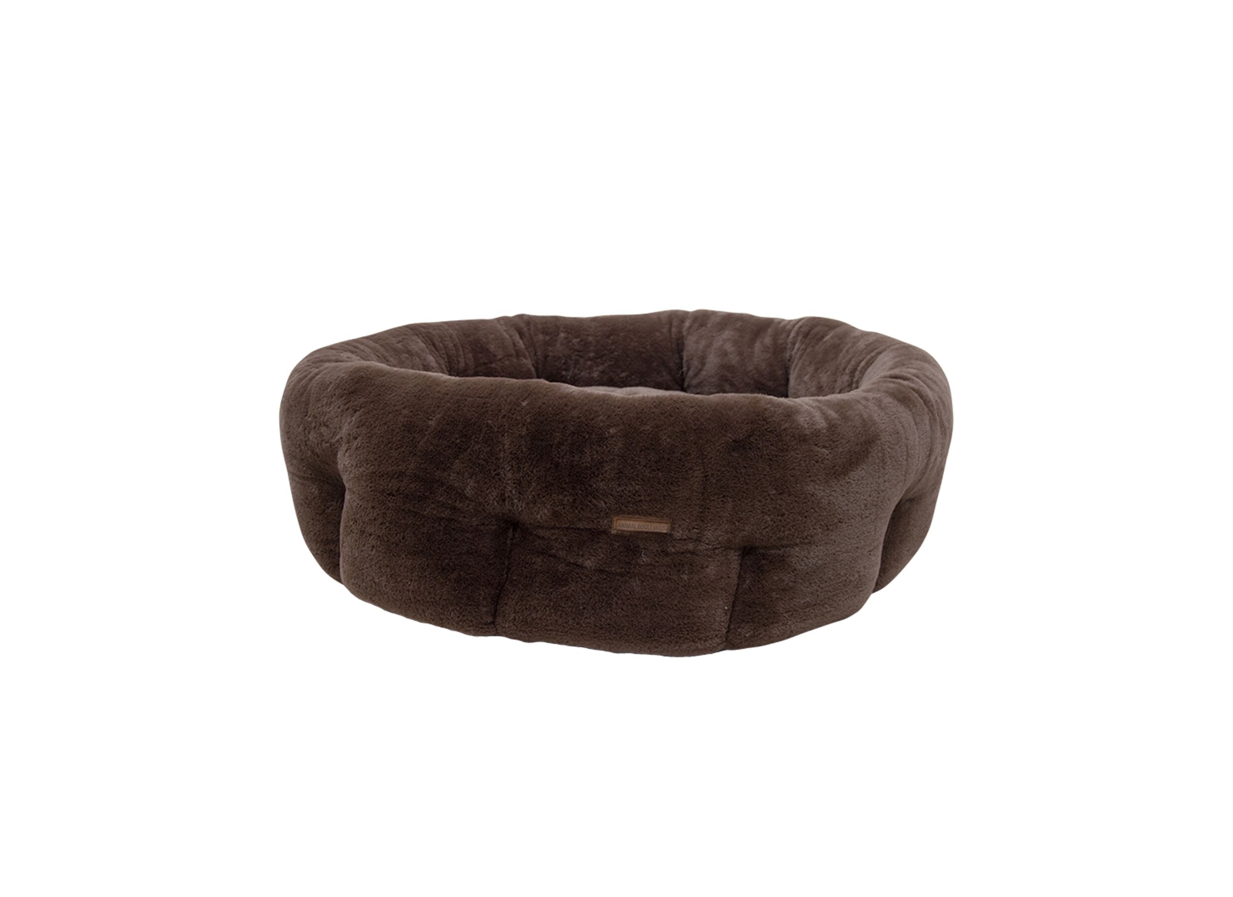 Aperçu - Panier pour chien Champs Elysees M 60x60x24cm - tissu - marron foncé