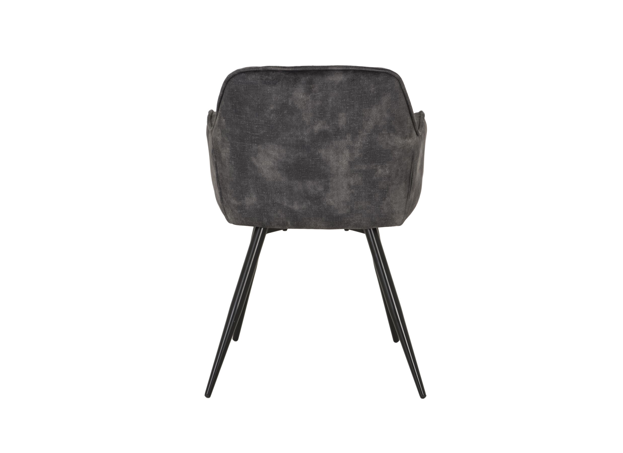 Stoel Sylt 56x60x83cm - stof - grijs
