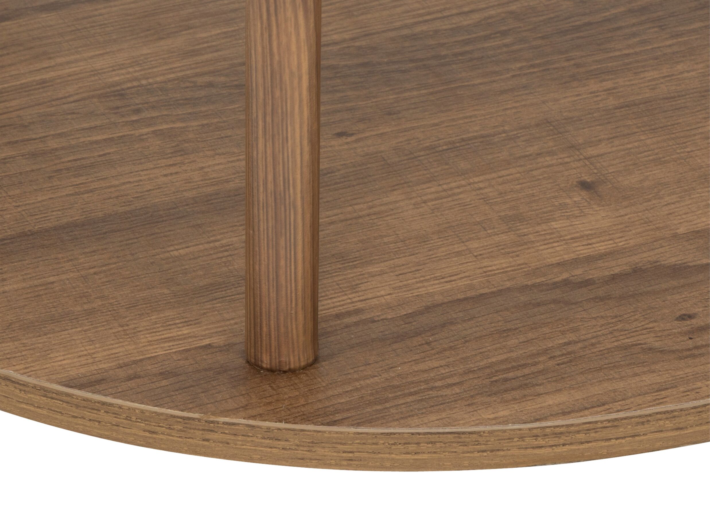 Detail - Portant Come 80x40x165cm - acier & MDF - marron