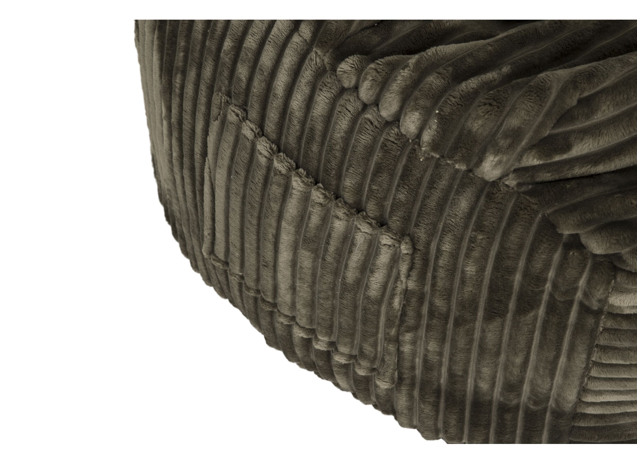 Detailfoto - Zitzak Pesaro 75x65x95cm - stof - moss