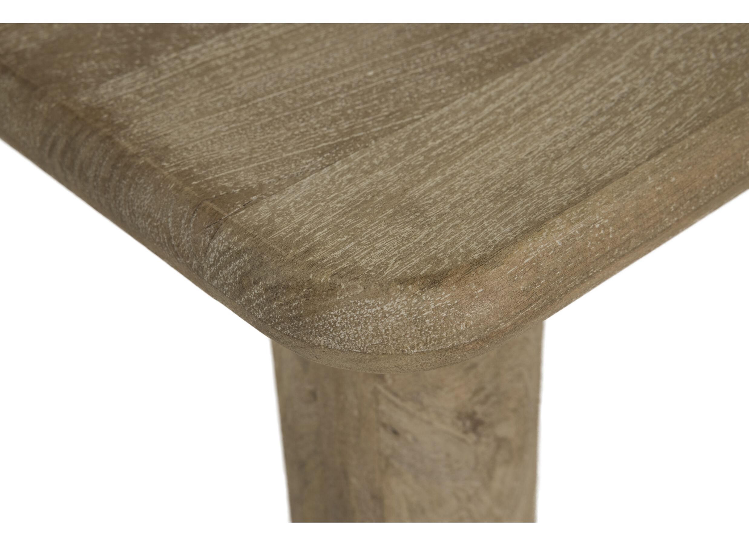 Detail - Table Darwin 200x100cm - manguier massif - sandblast