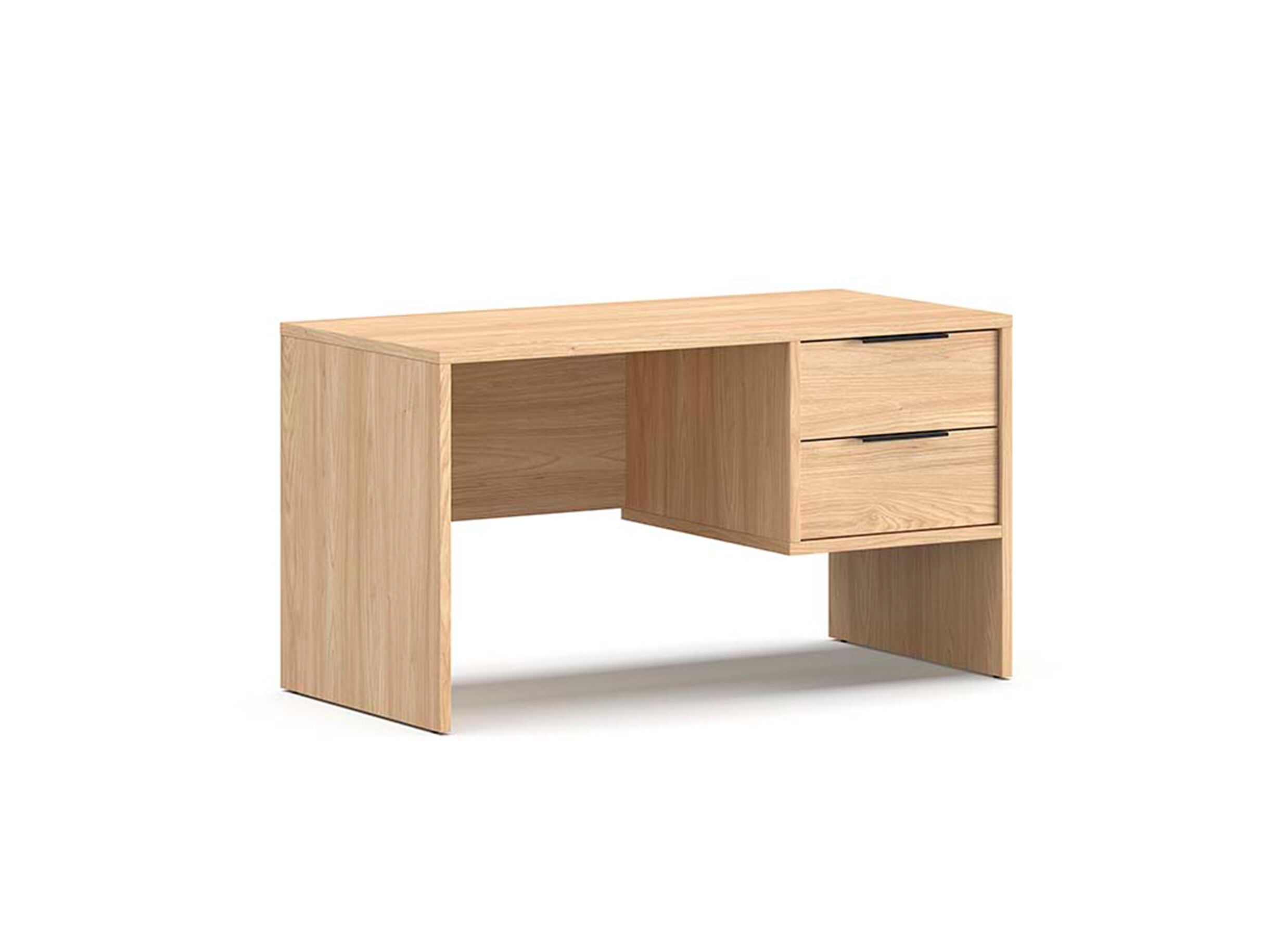 Plus Important - Bureau Gloria 130x66cm - mélamine - sheffield acacia