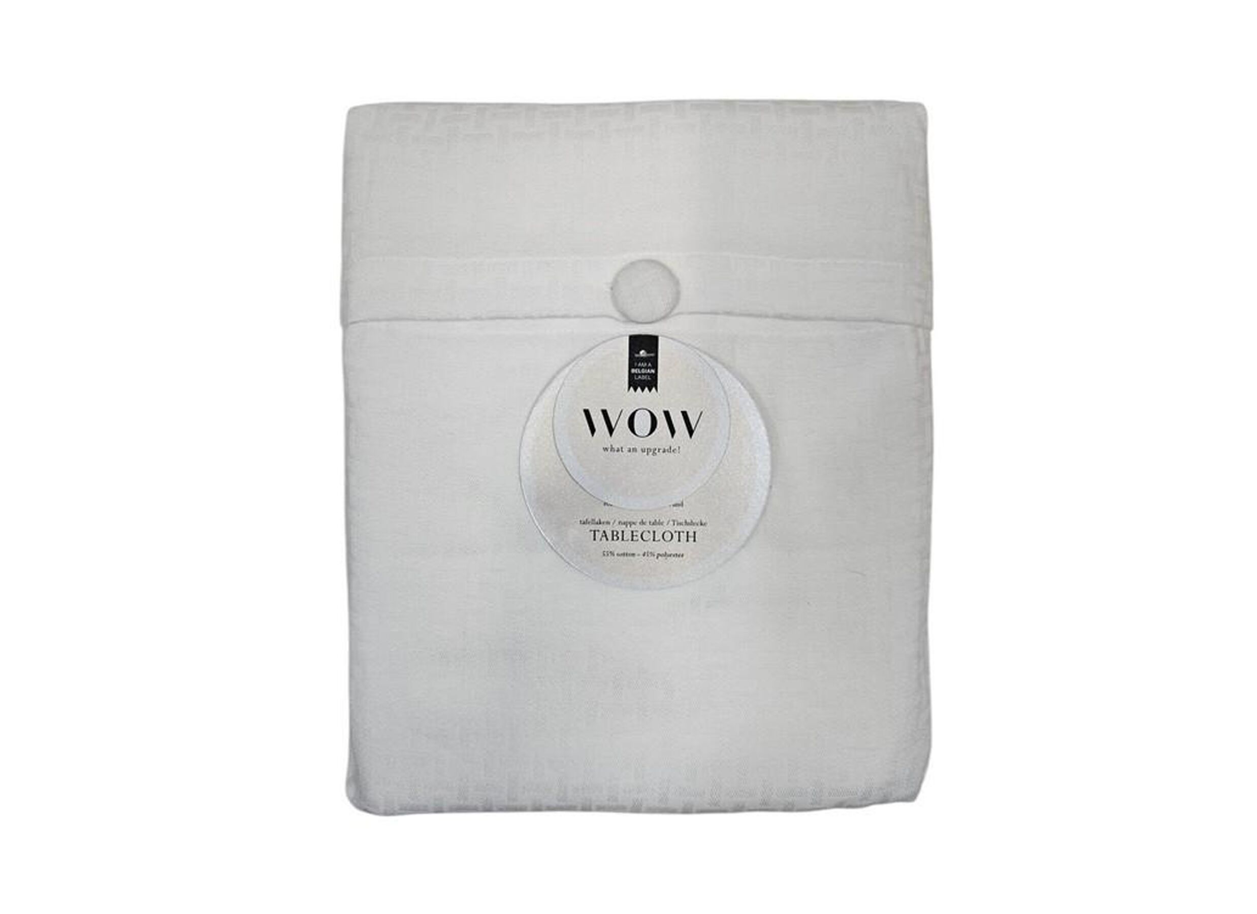 Plus Important - Nappe Wow 150x250cm - coton & lin - tradition swan