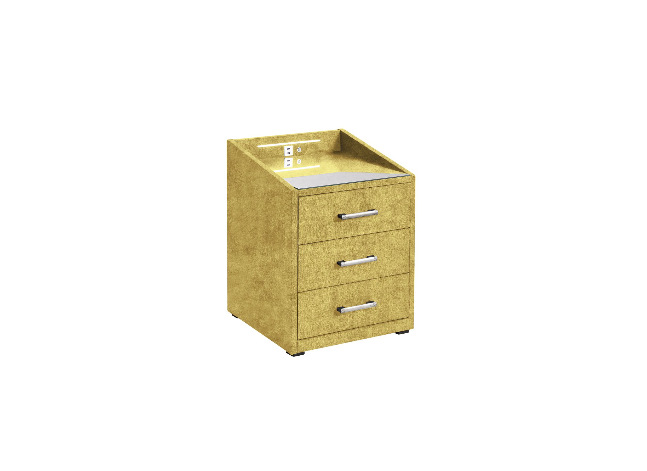 Table de chevet Moon 48x47x62cm - Table de chevet Moon 48x47x62cm