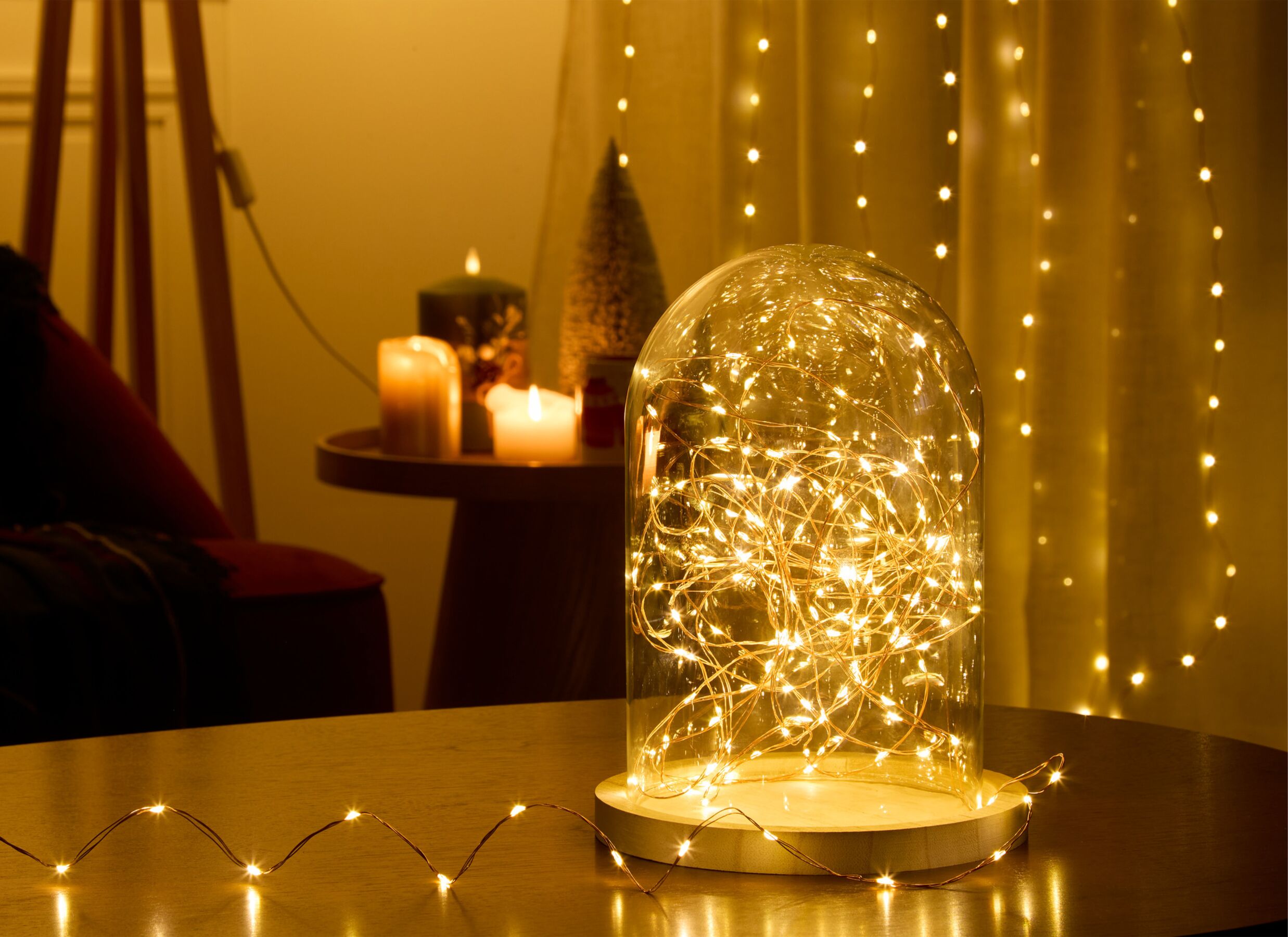 Foto ambiance - Éclairage de Noël 5M 100LEDs