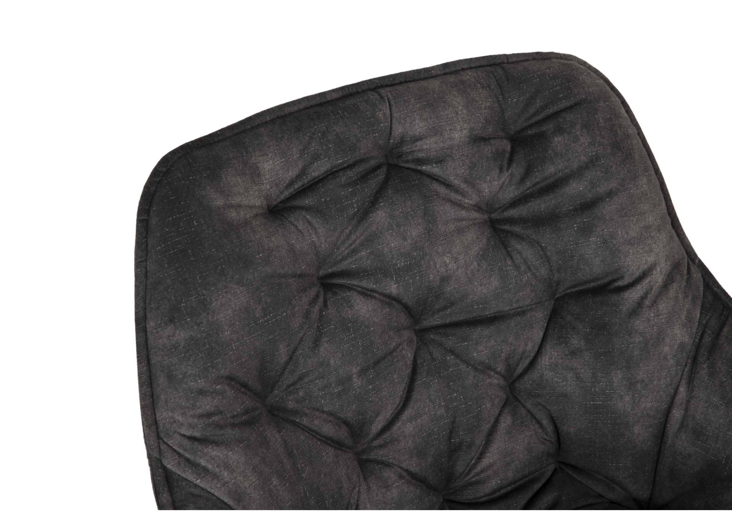 Stoel Sylt 56x60x83cm - stof - grijs