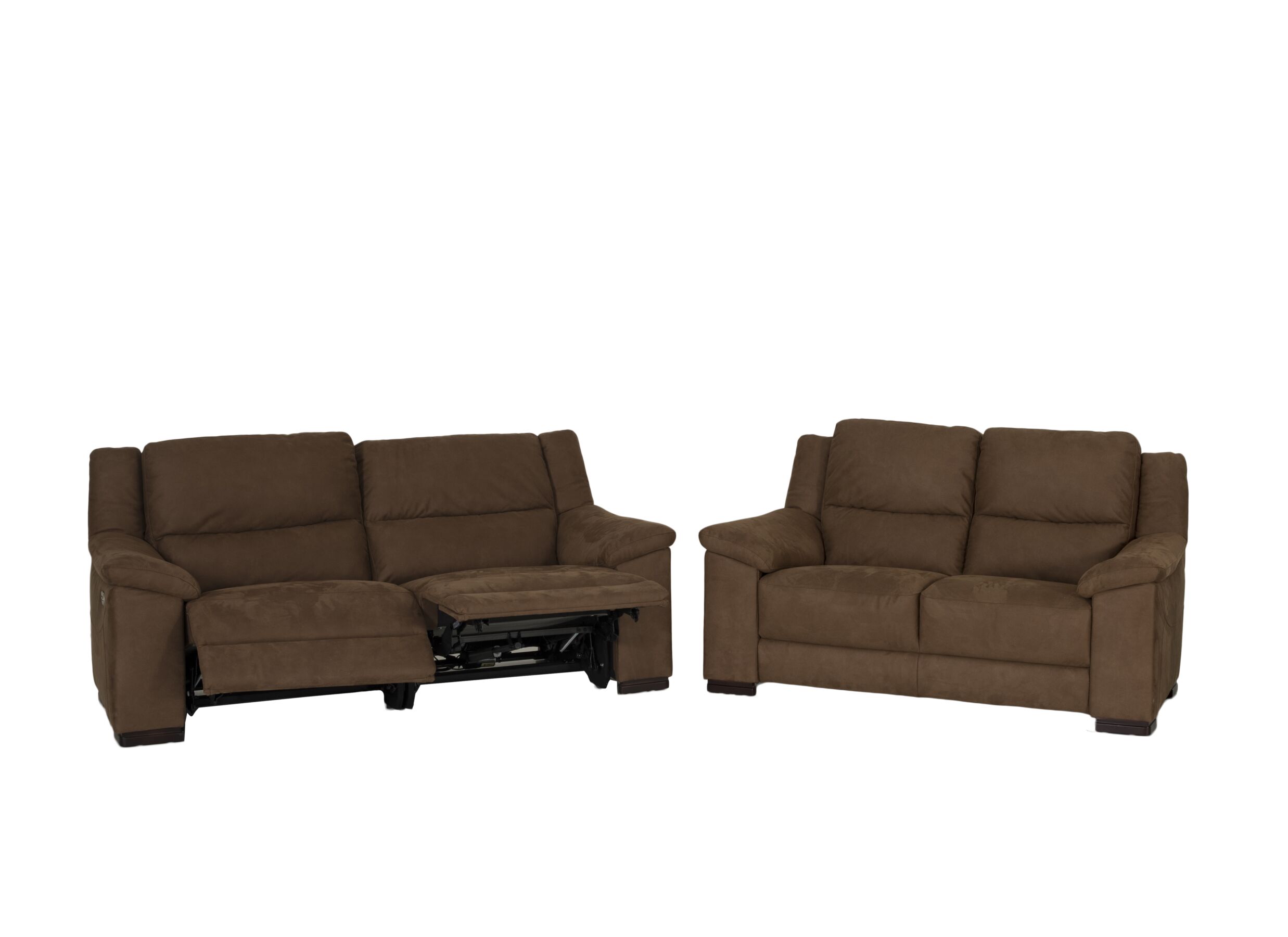 5+2 places tissu cognac avec relax - Canapé Berry 2,5+2 places - tissu - cognac avec relax