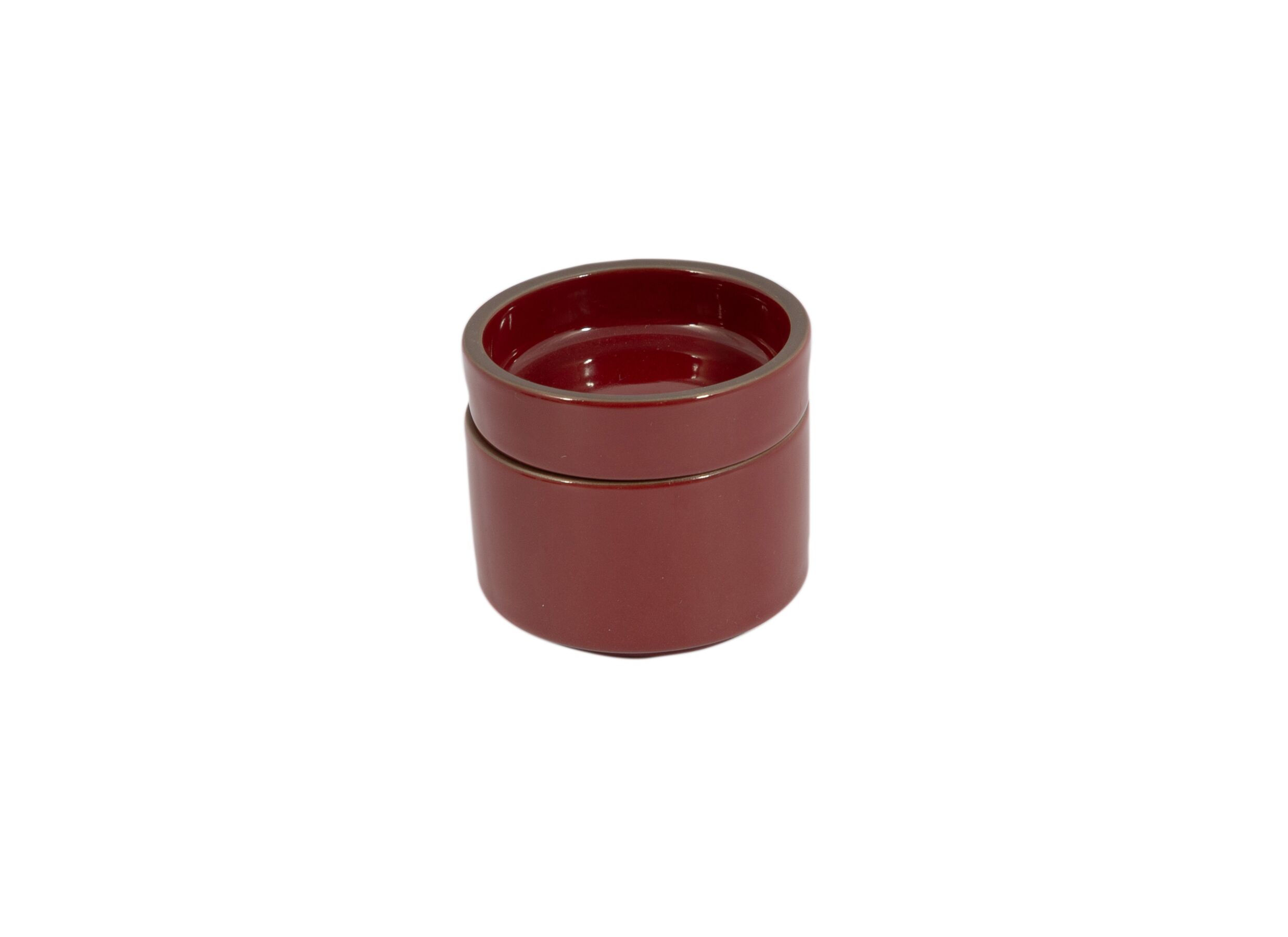 Plus Important - Set apéritif Sharing Ø6cm - céramique - vintage marroon lot de 2