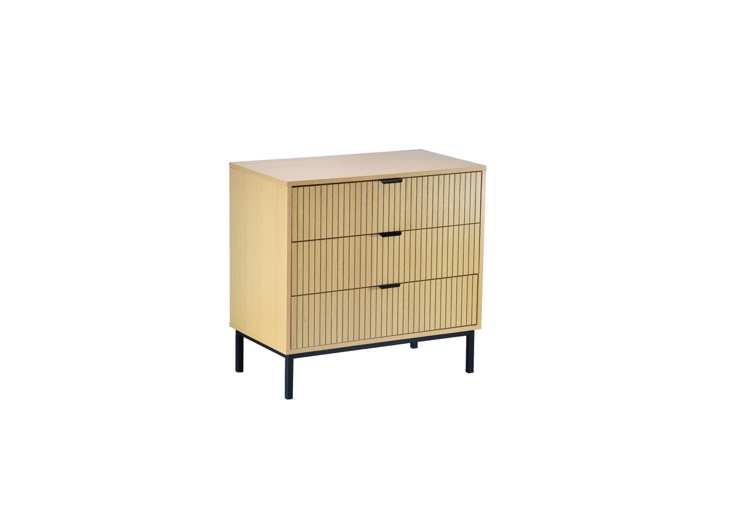 Ladekast Nevado 72x40x69cm - melamine - wilde eik - Commode Nevado 72x40x69cm - mélamine - chêne sauvage