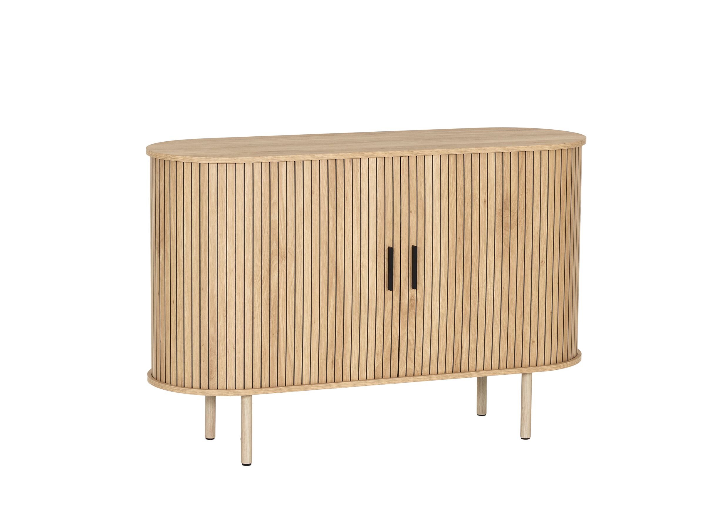 Hoofdfoto - Commode Craze 120x40x80cm - melamine - light oak