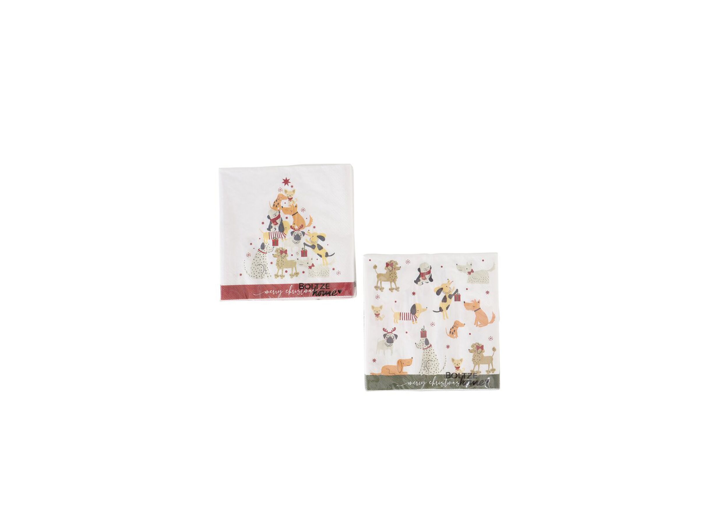 Serviette Barney 17x17cm multicolor 20 stuks - Serviette Barney 17x17cm multicolor 20 pièces