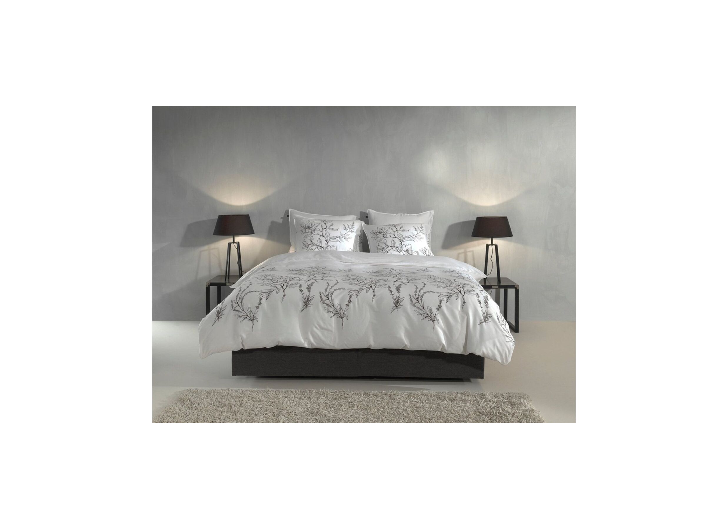 Foto ambiance - Housse de couette Judy 240x220cm coton satin