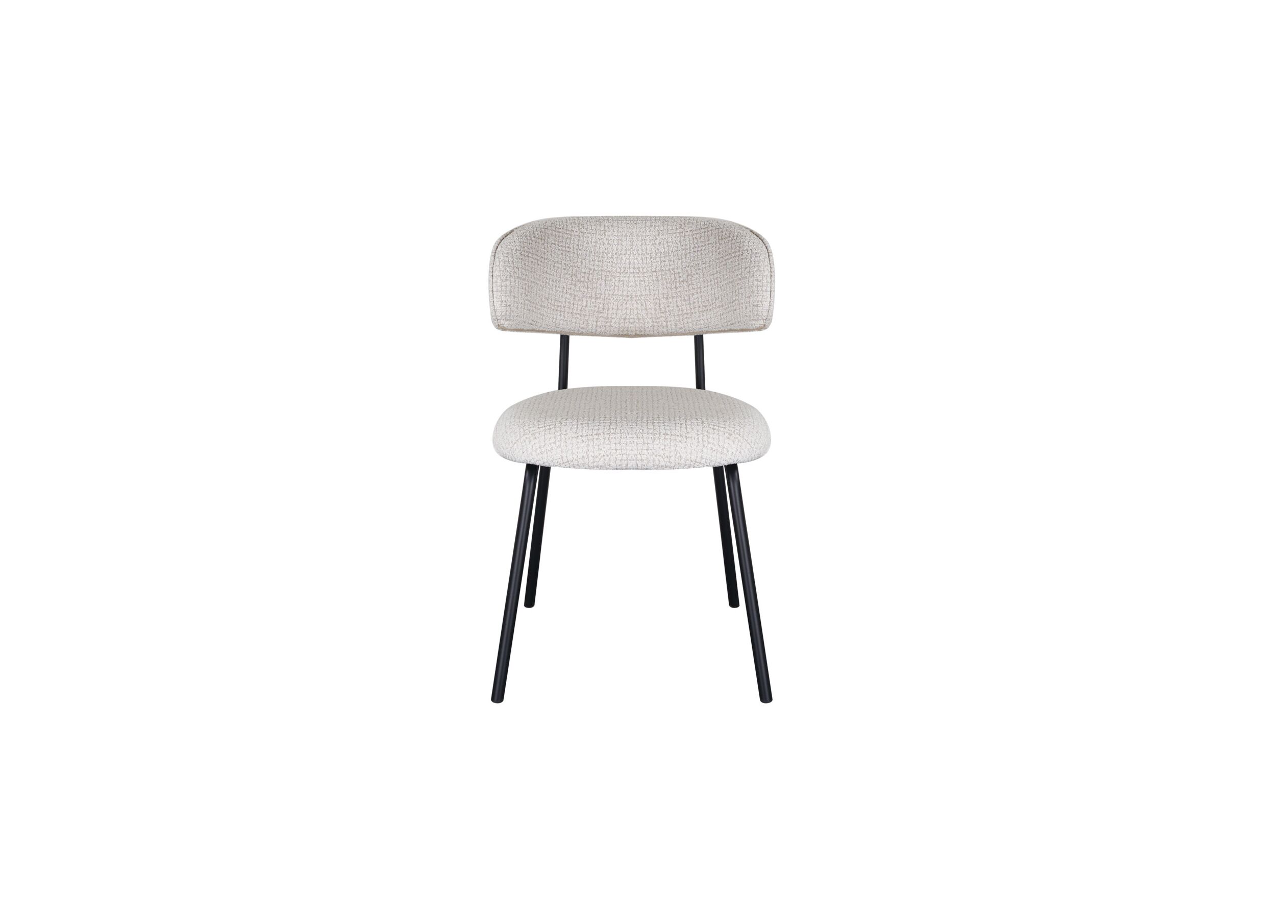 Aperçu - Chaise Suki 53x61,5x79cm - tissu - beige