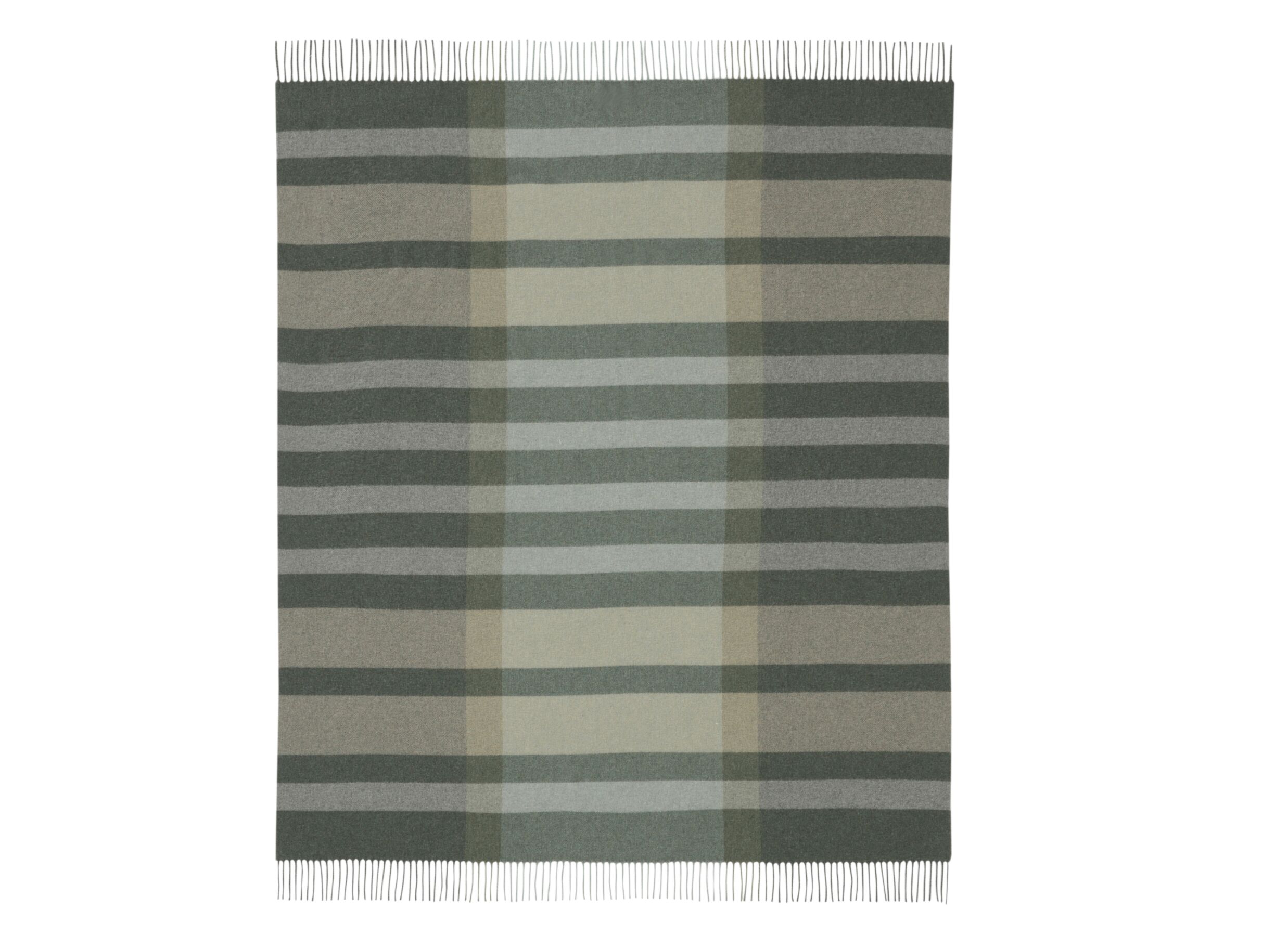 Aperçu - Plaid Moss Charming 150 x 200 cm - laine & cachemire - gris