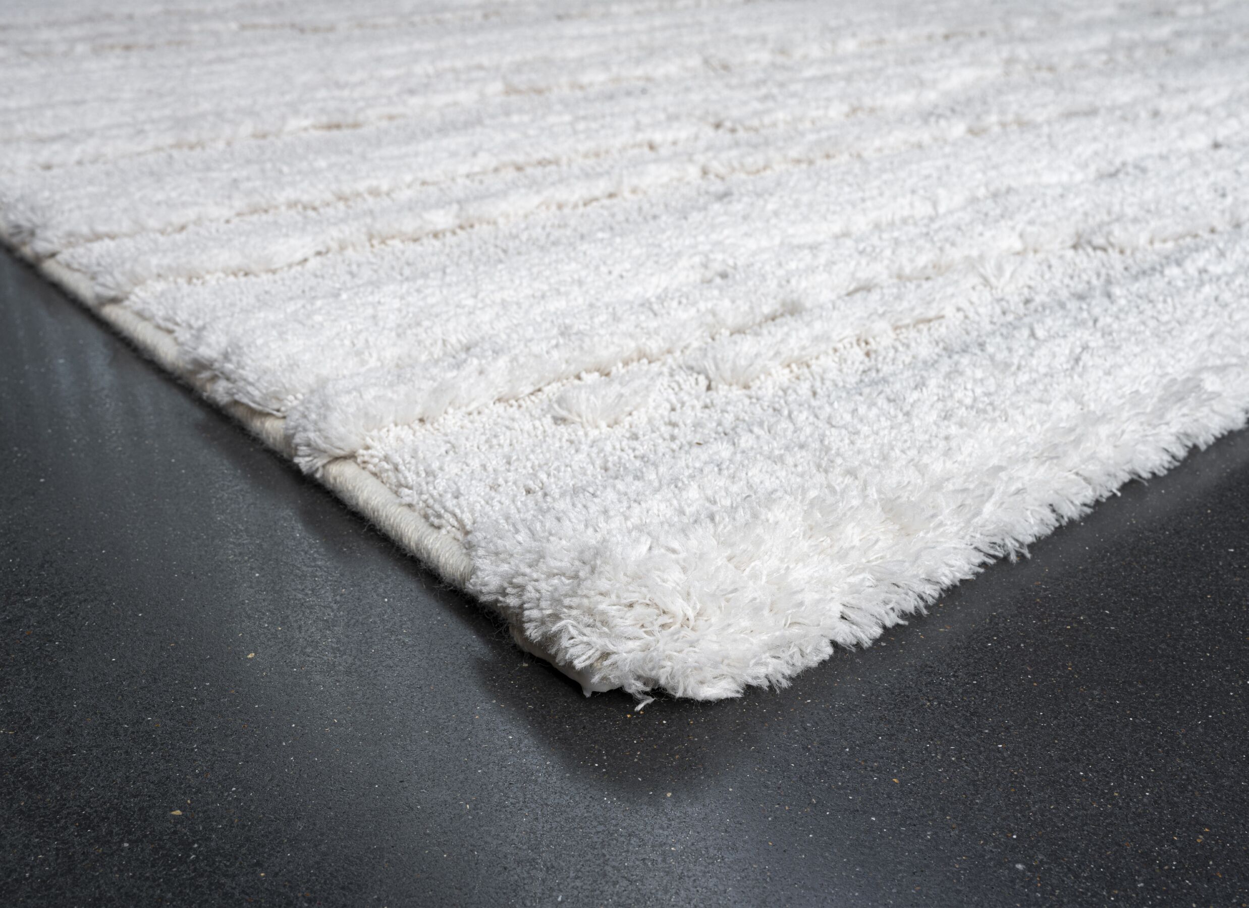Detailfoto - Tapijt Madagaskar 160x230cm - polyester - wit