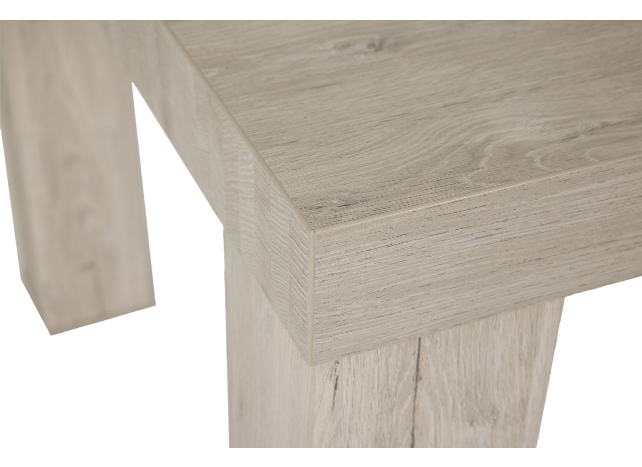 Detail - Table Etna 226x102cm - planche de meuble - chêne millenium