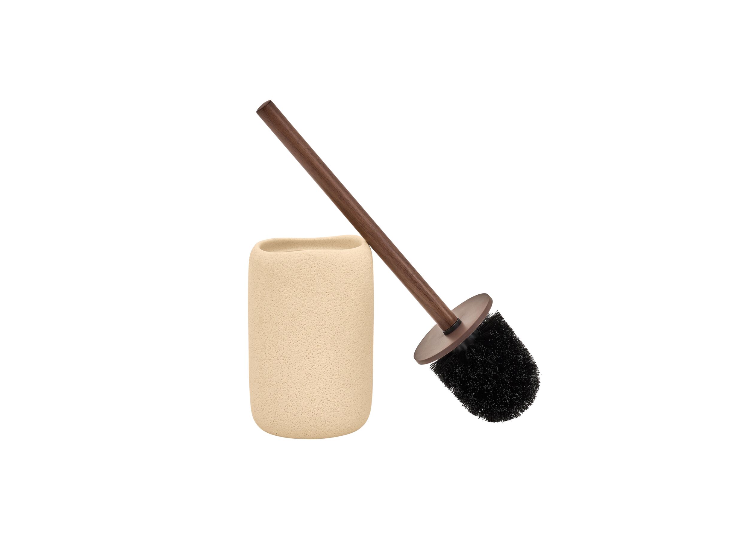 Overzichtsfoto - Wc-borstel Oleya H41,5cm - polyresine - beige