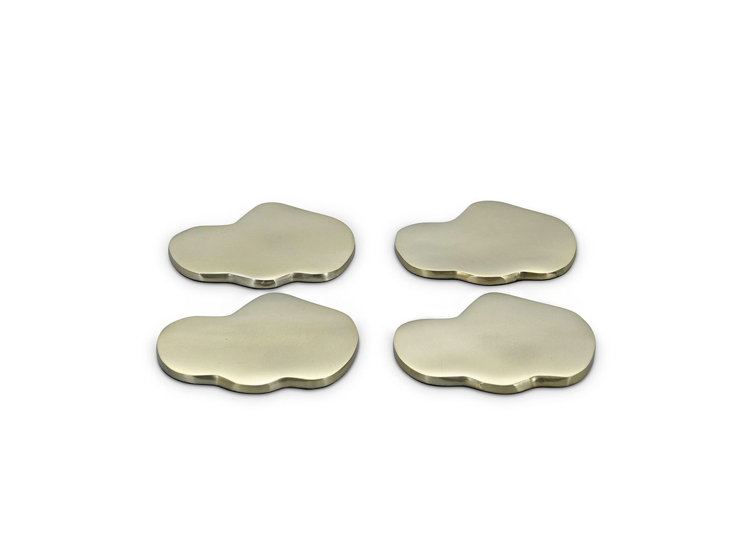 Aperçu - Sous-plat Charm 10x9,50cm - doré - lot de 4