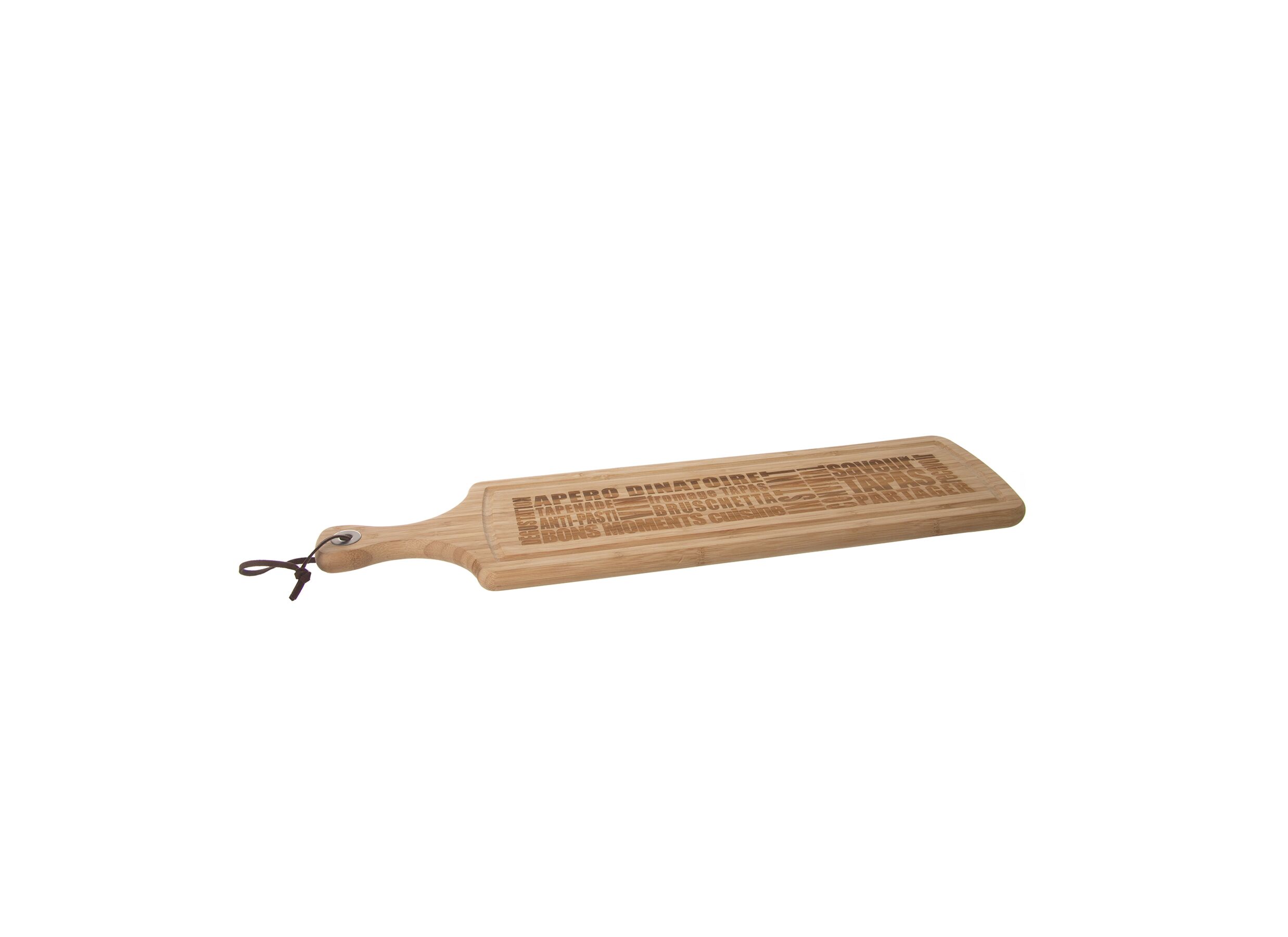Houten snijplank Words 59,5x15,5cm