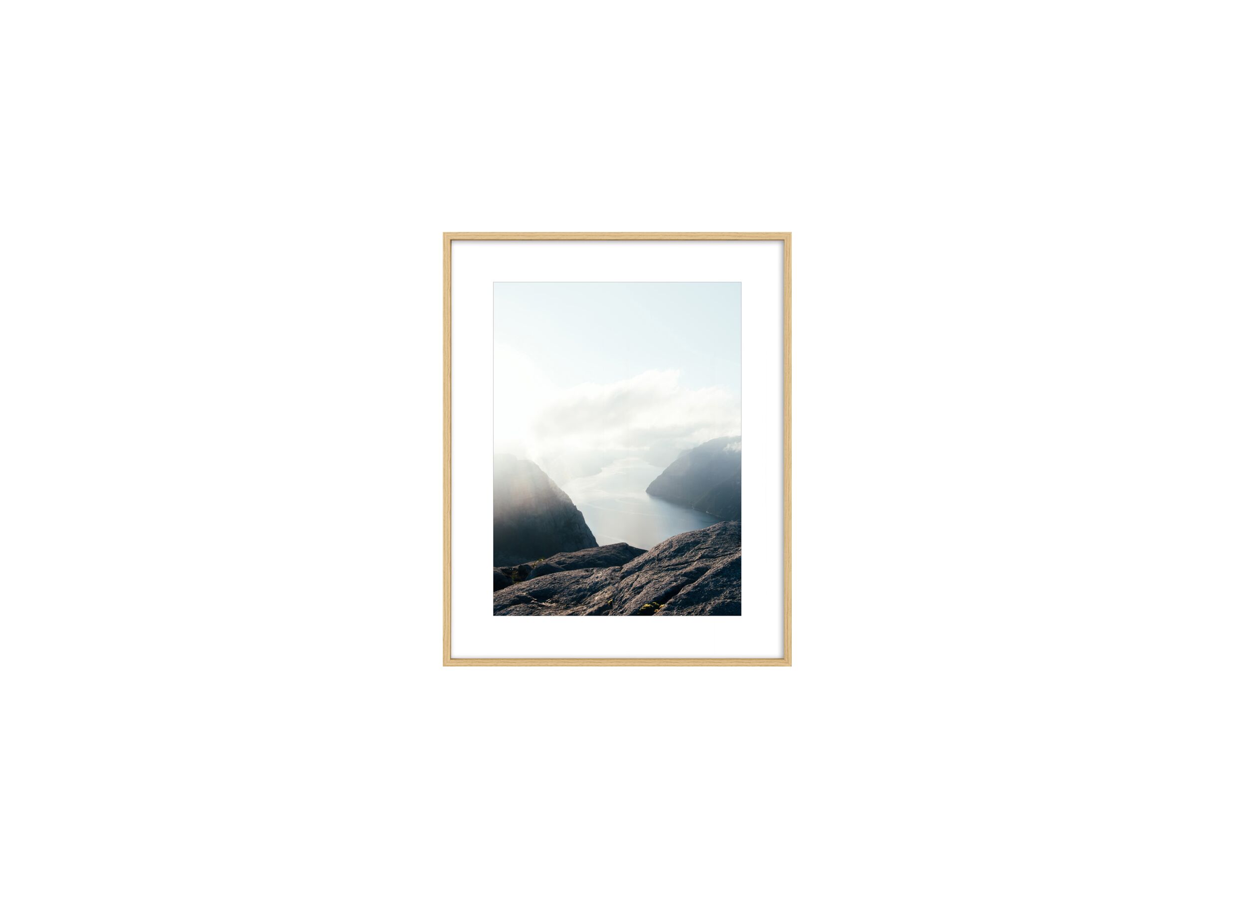 Cadre photo Brasil 40x50cm - Cadre photo Brasil 50x40cm - MDF - naturel