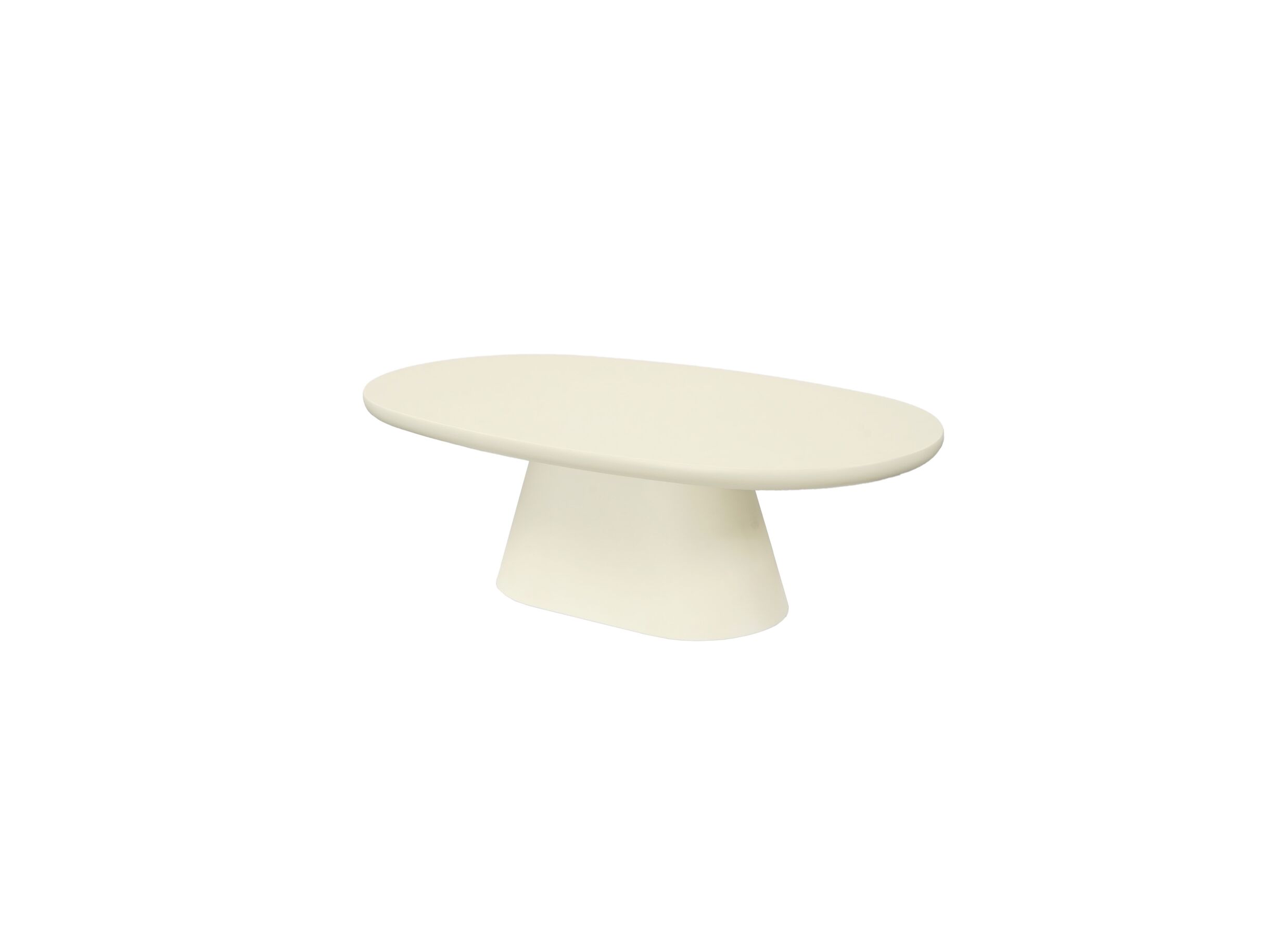 Salontafel Nexa 120x70cm - micro cement - beige - Table basse Nexa 120x70cm - micro ciment - beige