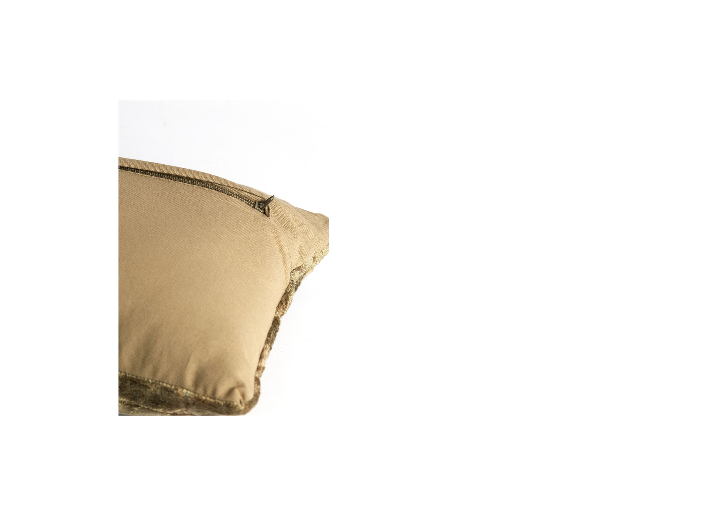 Detail - Coussin Zirafi 45x45cm - coton - vert