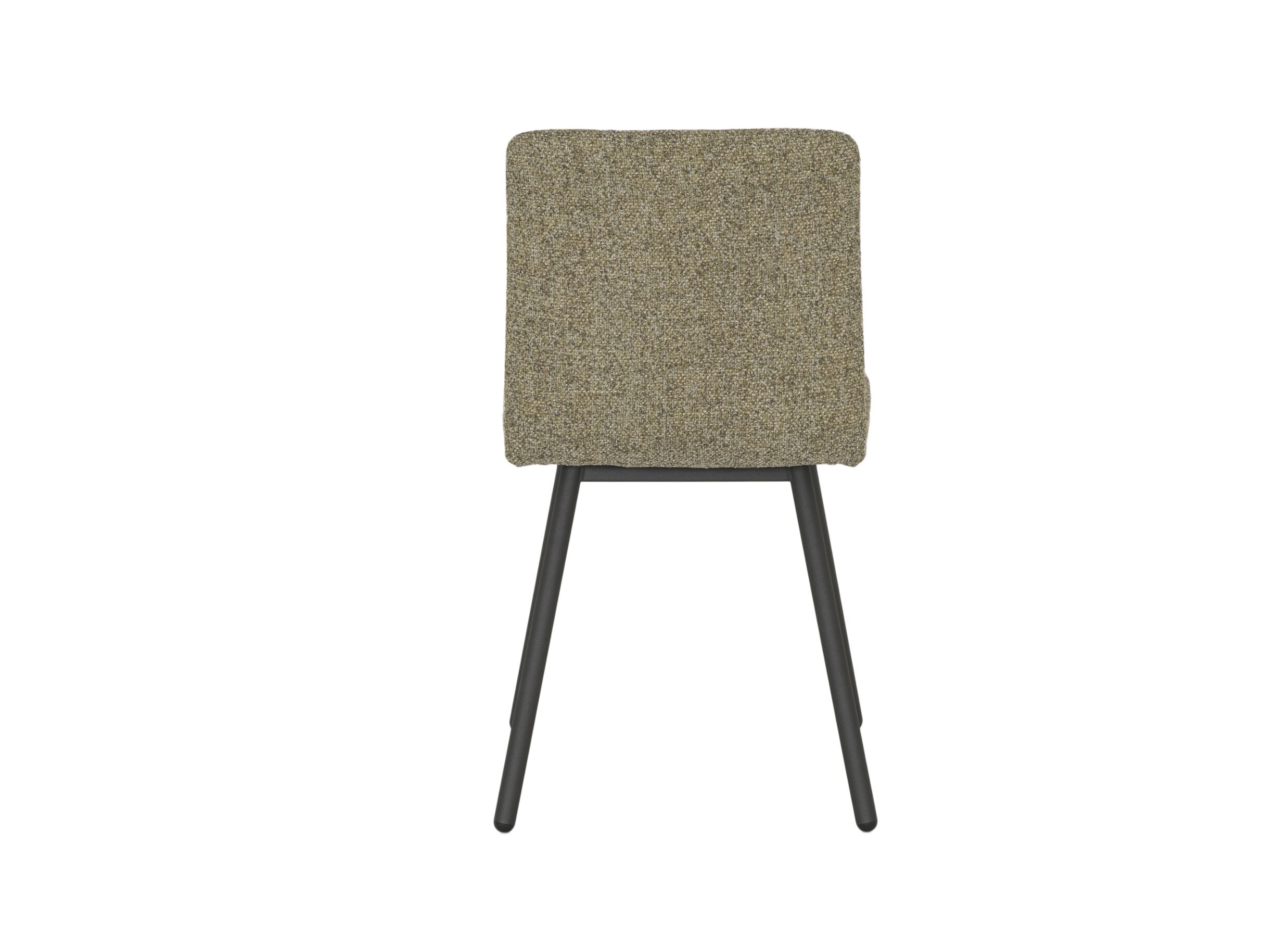 Chaise Pisa 44,5x55,5x82cm - fibre polyester/acier - moss