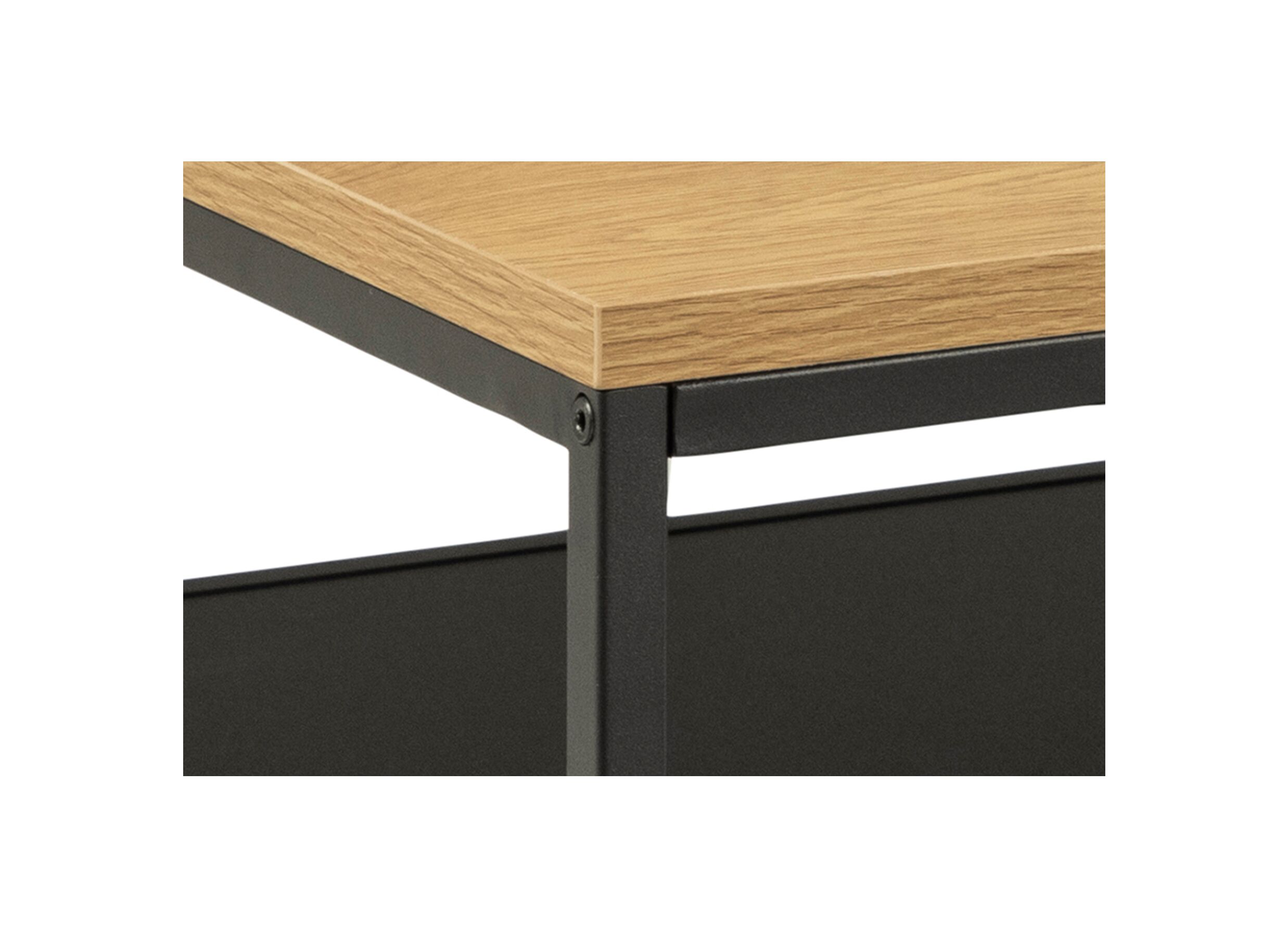 Detail - Table basse brun noir