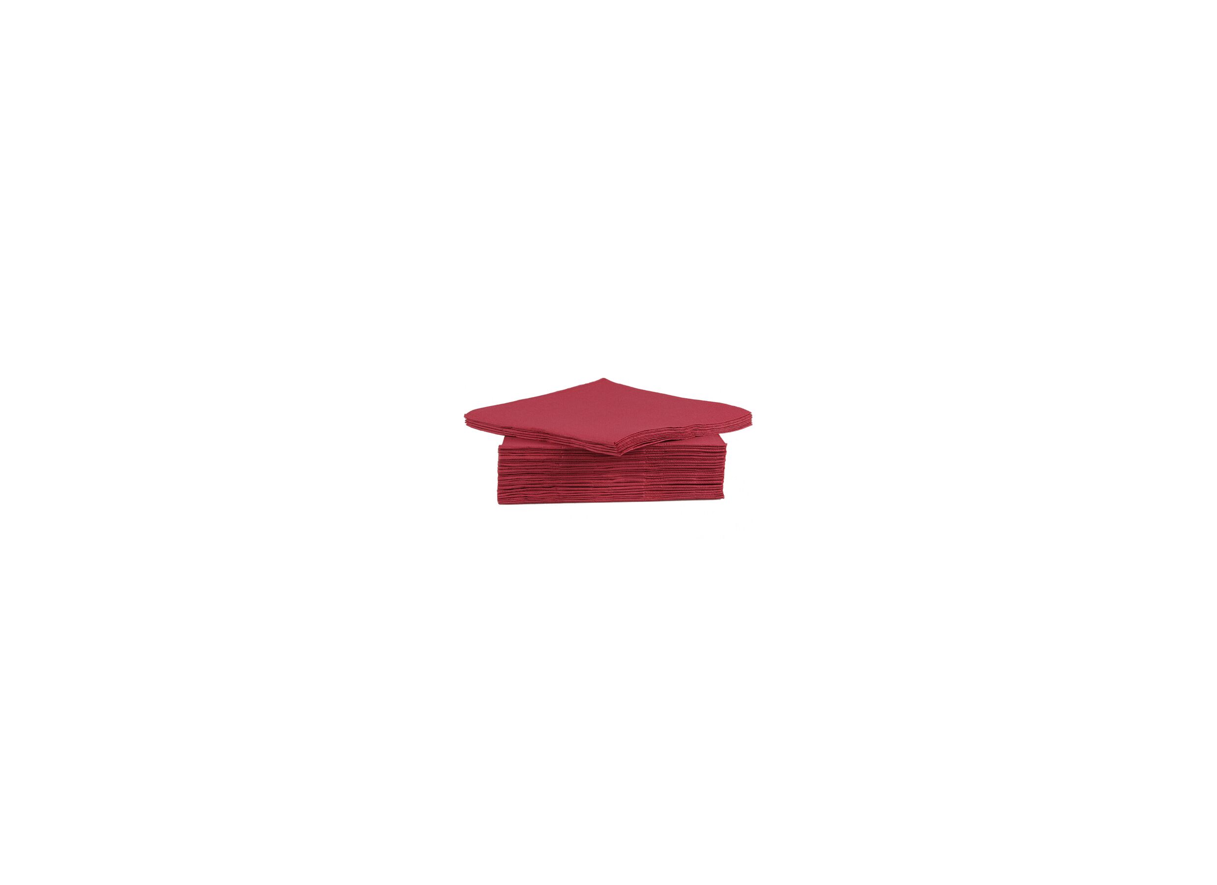Serviette CT Prof 38x38cm rood, 40 stuks