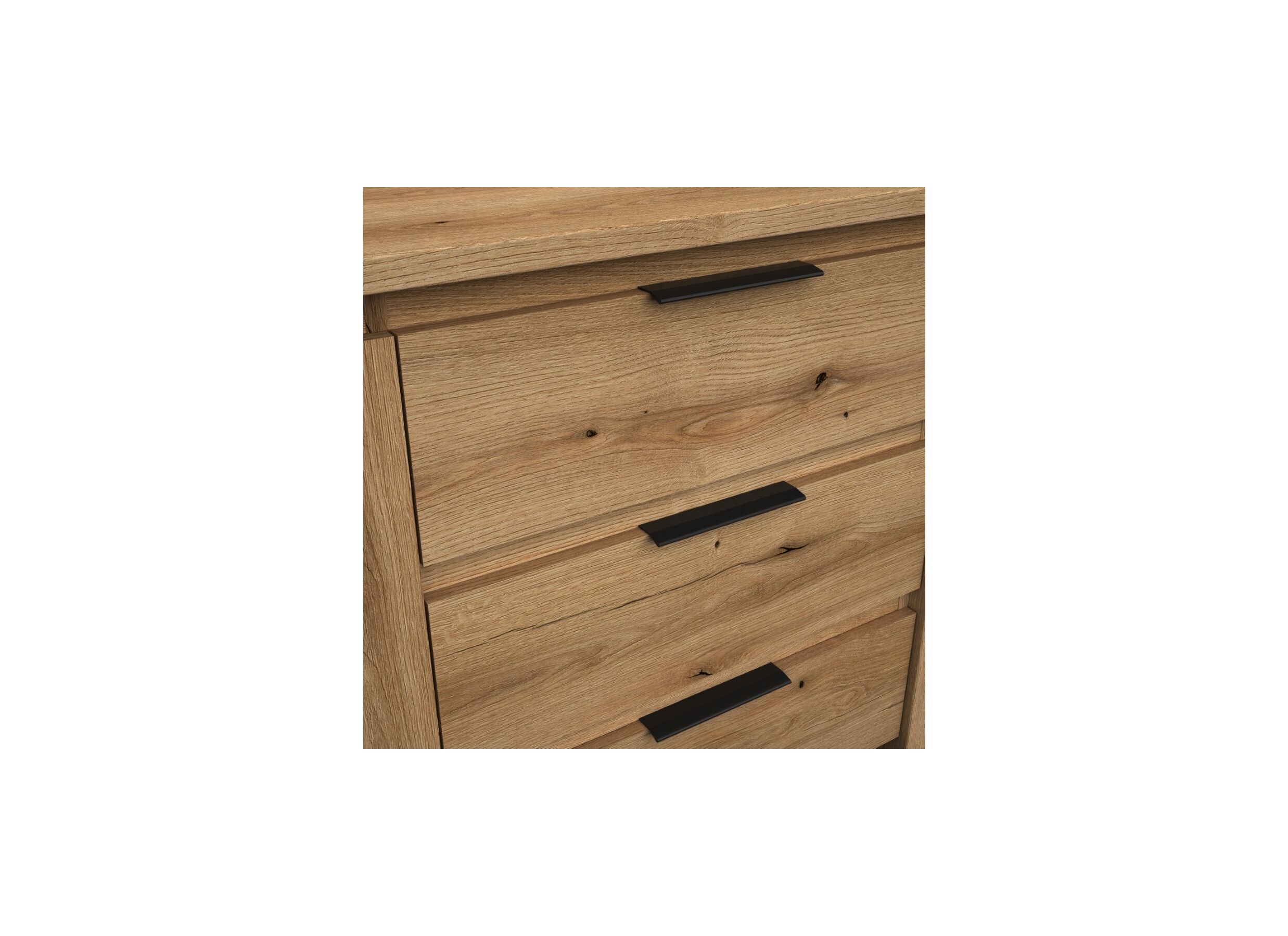 Detail - Buffet Bordo 170cm - décor - chêne etna