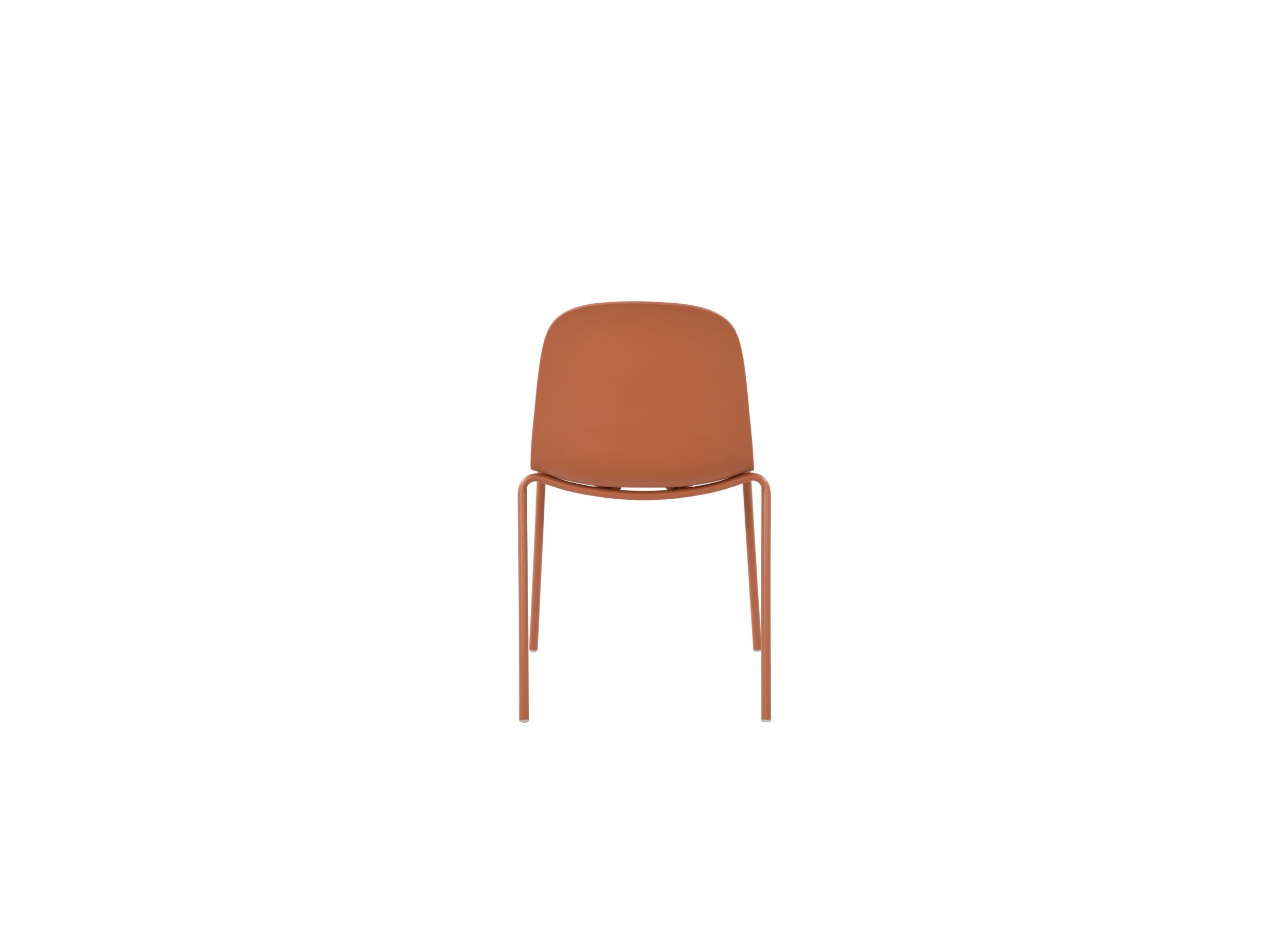 Aperçu - Chaise Finch 49x51,5x84,5cm - synthétique - orange