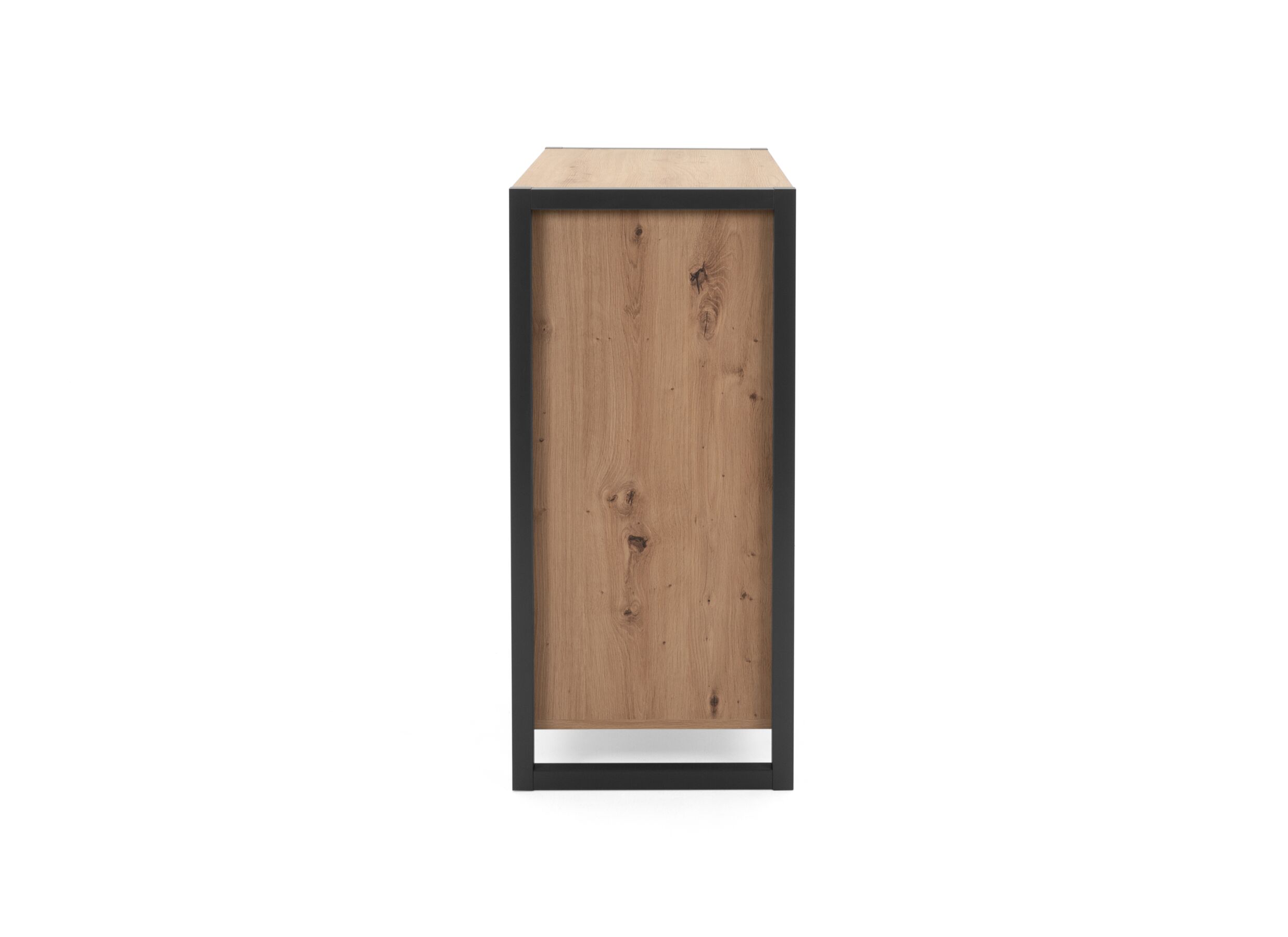 Commode Denver 80x88x40cm - decor - artisanale eik & anthraciet