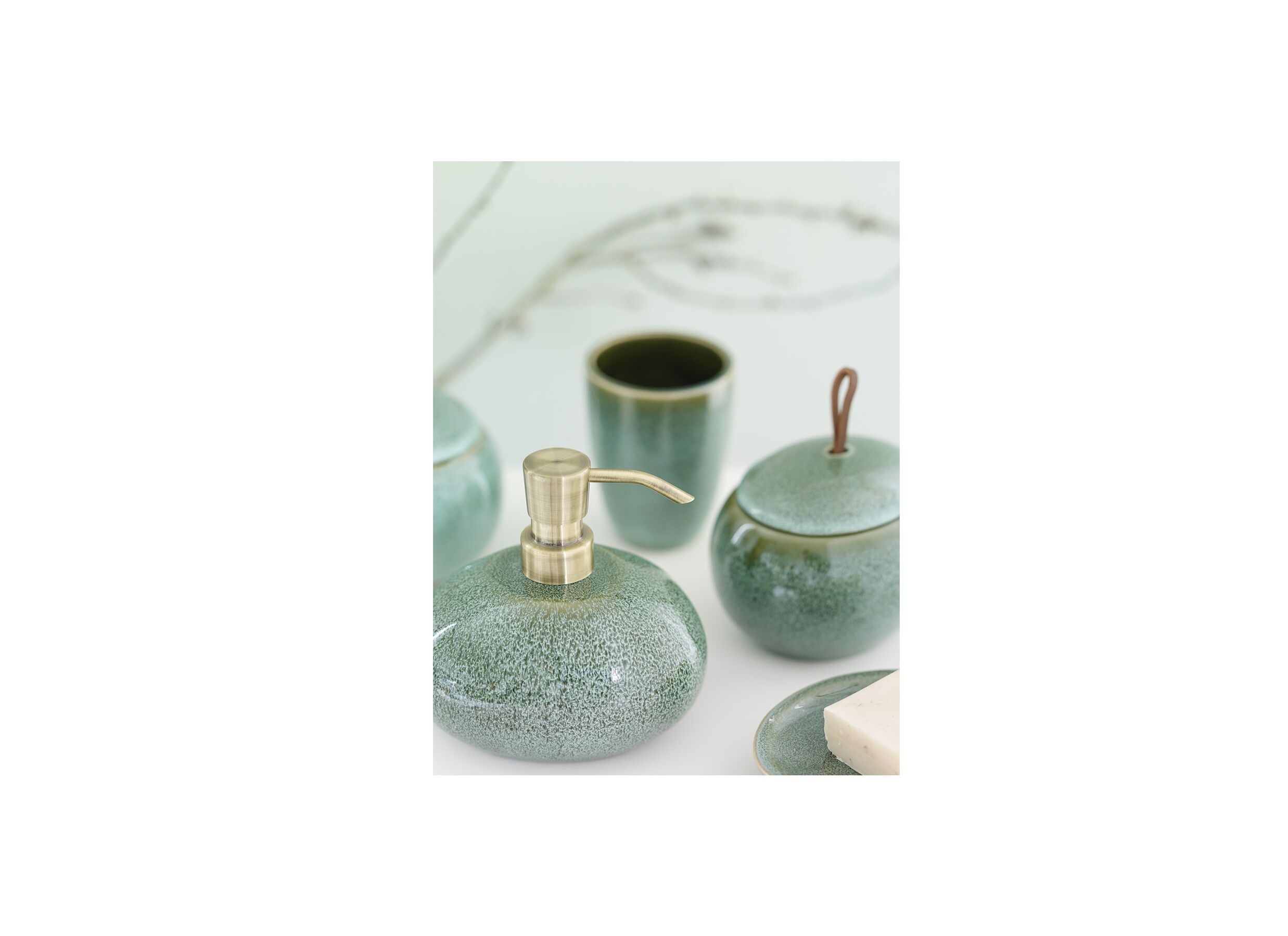 Foto ambiance - Distributeur de savon Ugo forest