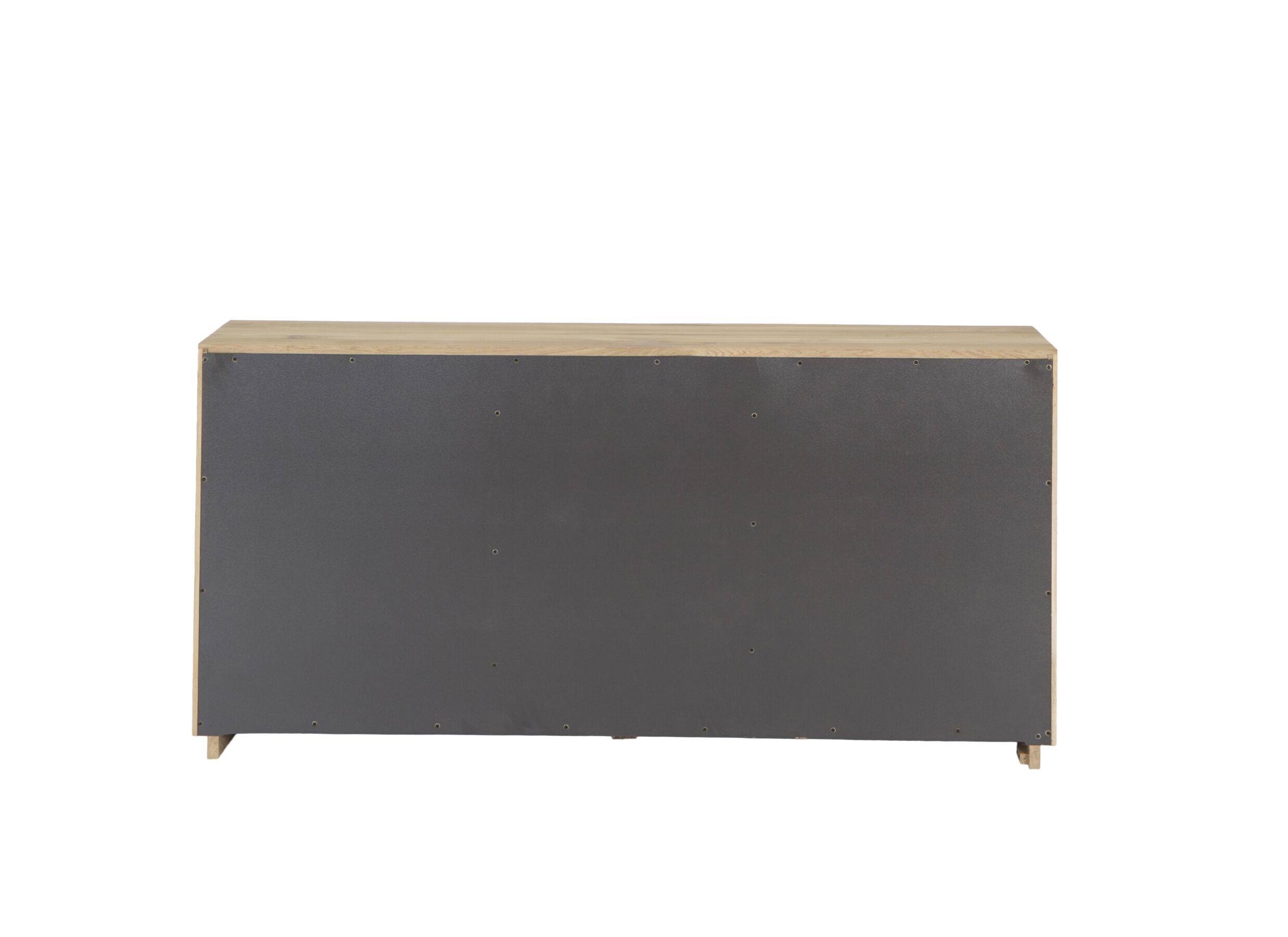 Buffet Caviar 170cm - chêne massif & décor - naturel