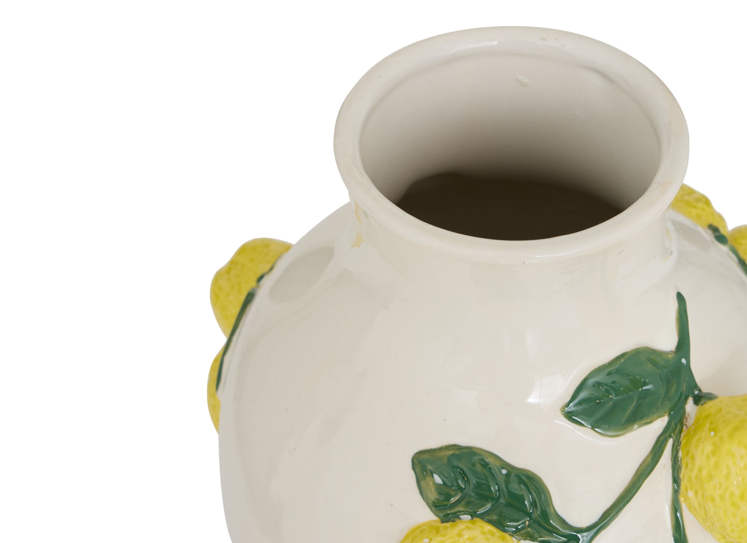 Detail - Vase Citron H32,6 - dolomite - multicolore