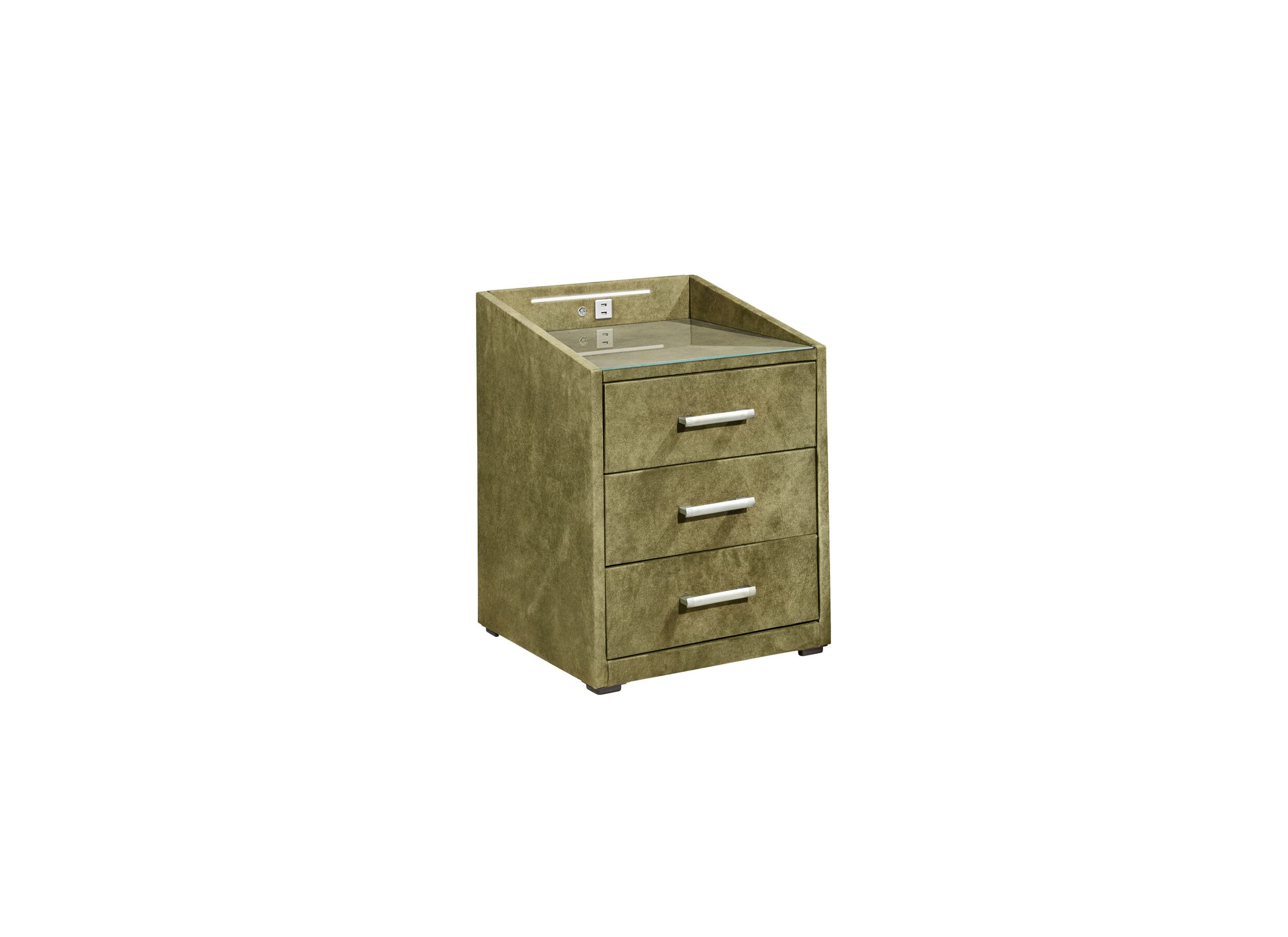 Table de chevet Moon 48x47x62cm - Table de chevet Moon 48x47x62cm