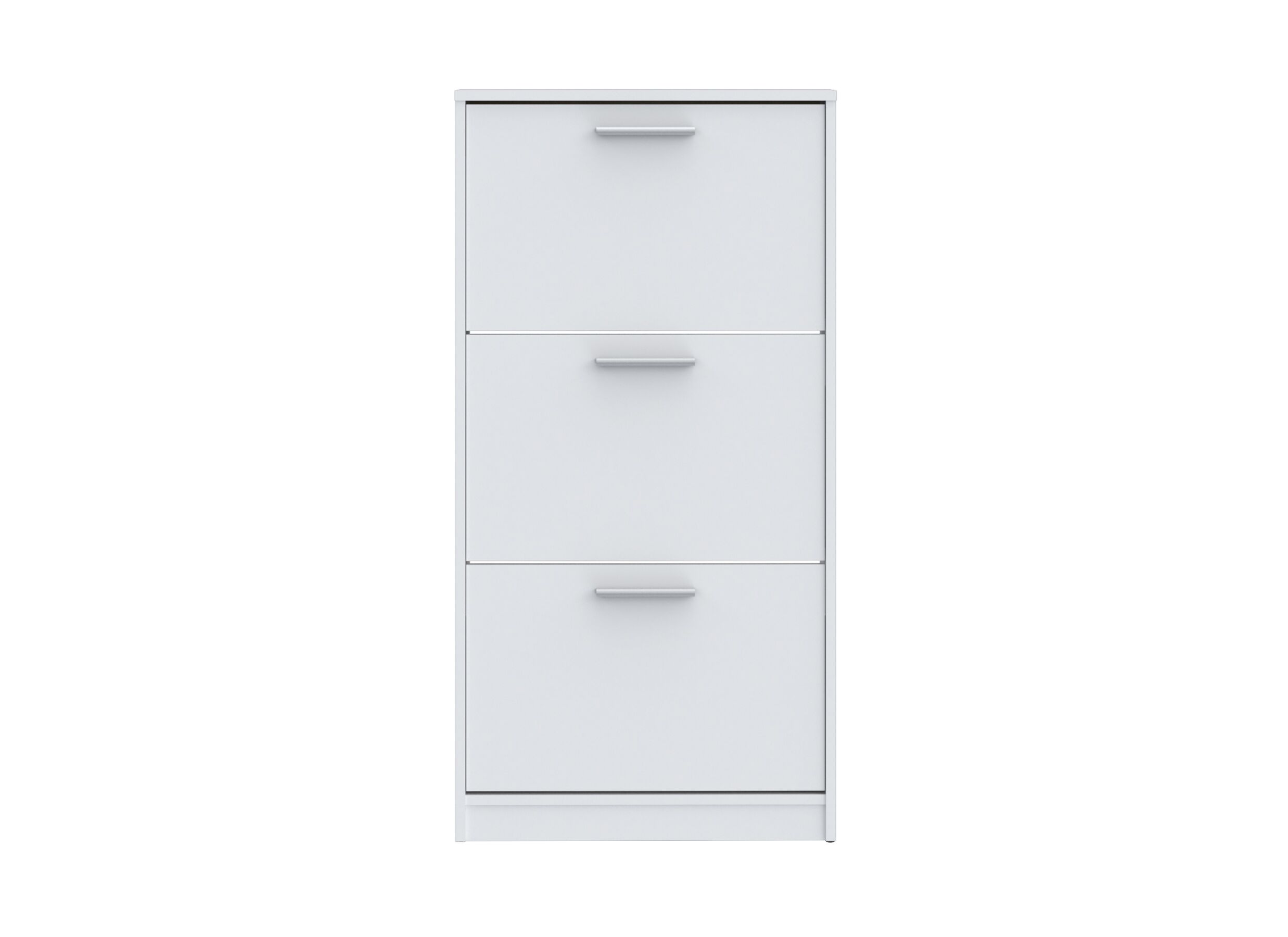 Aperçu - Armoire à chaussures Net402 58x20x116cm - décor - blanc