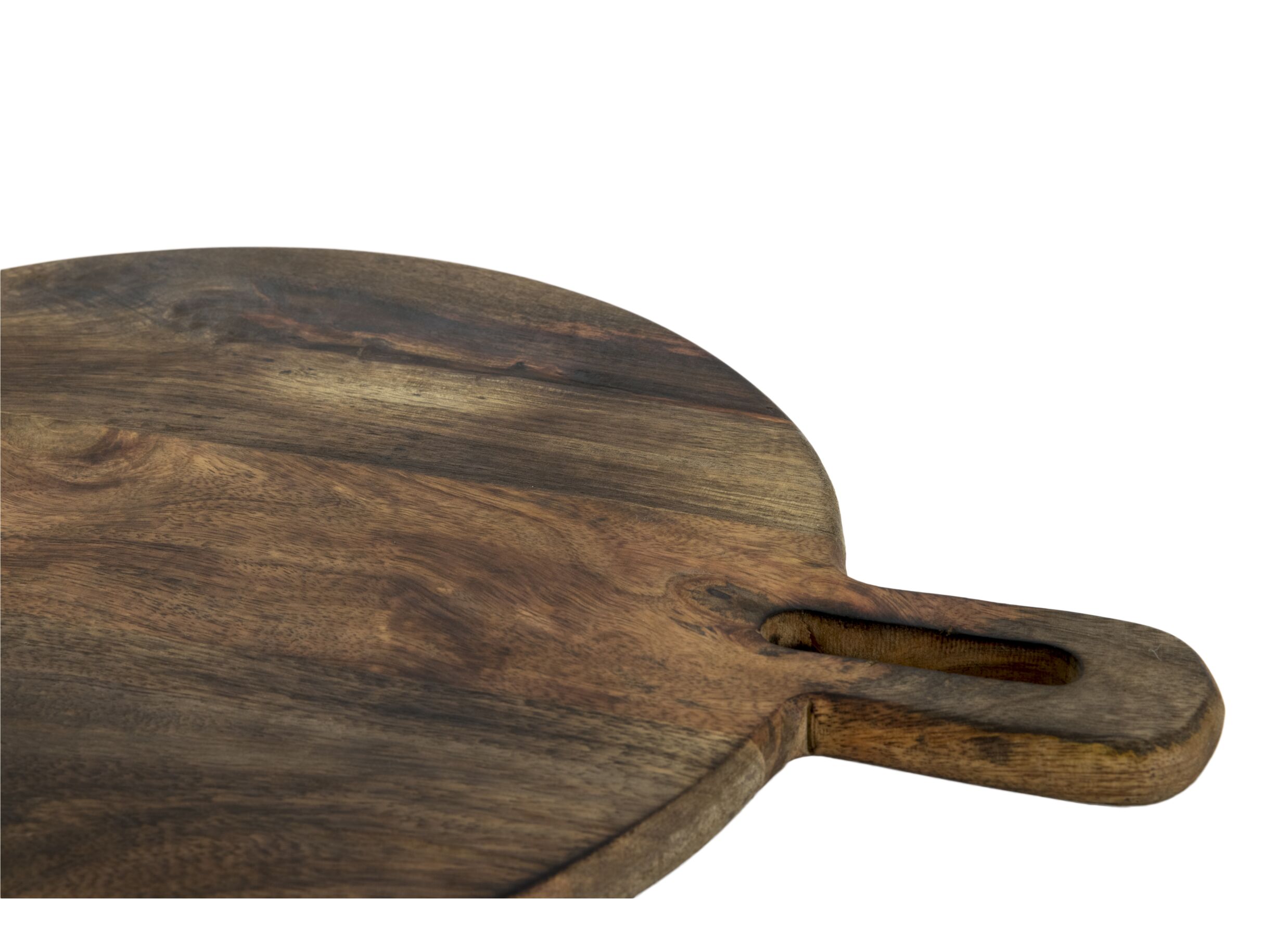 Detail - Planche à découper en bois Shiko Ø30cm