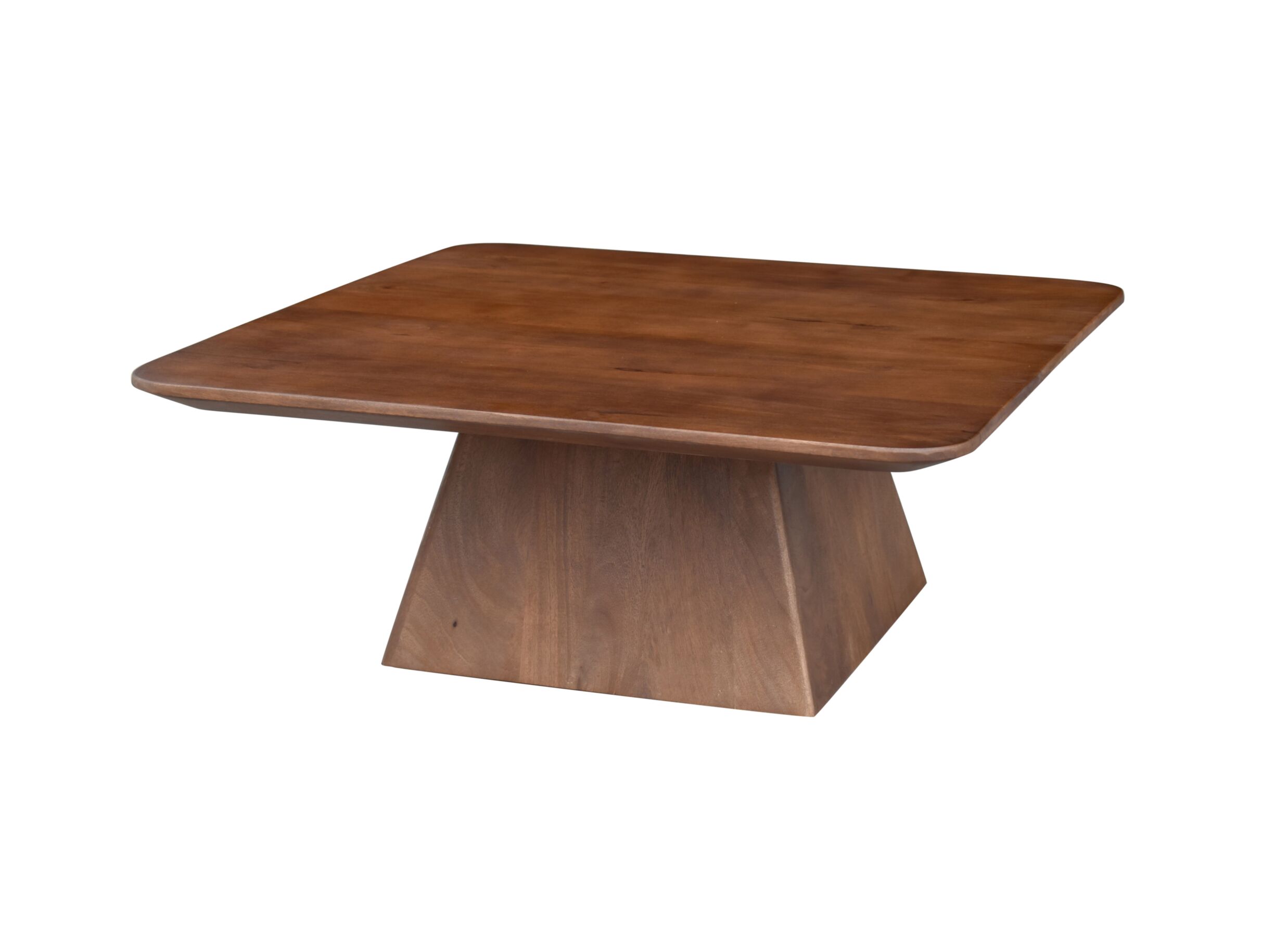 Hoofdfoto - Salontafel Bocadillo 80x80cm - mango massief - bruin