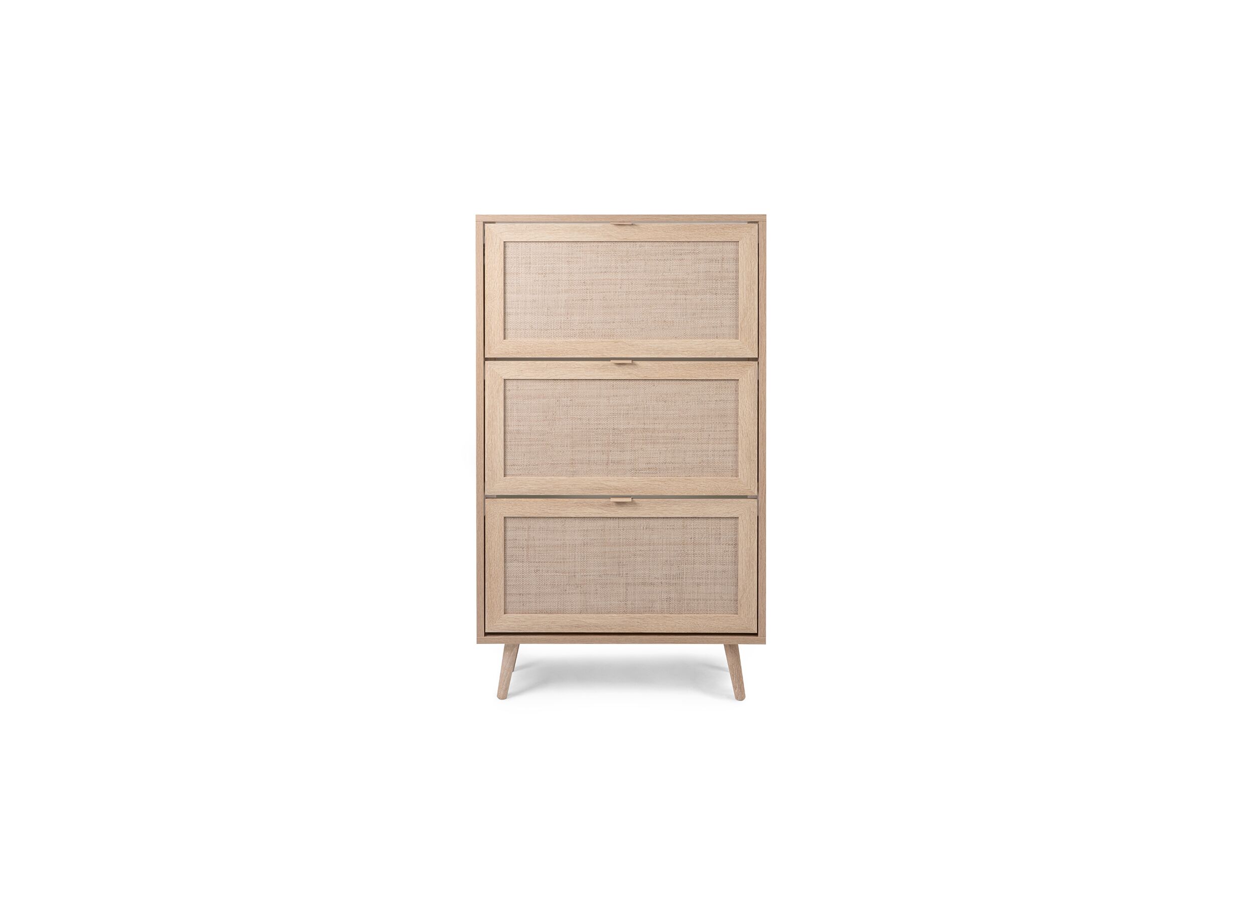 Schoenenkast Bali 70x24x125cm - melamine - sonoma eik