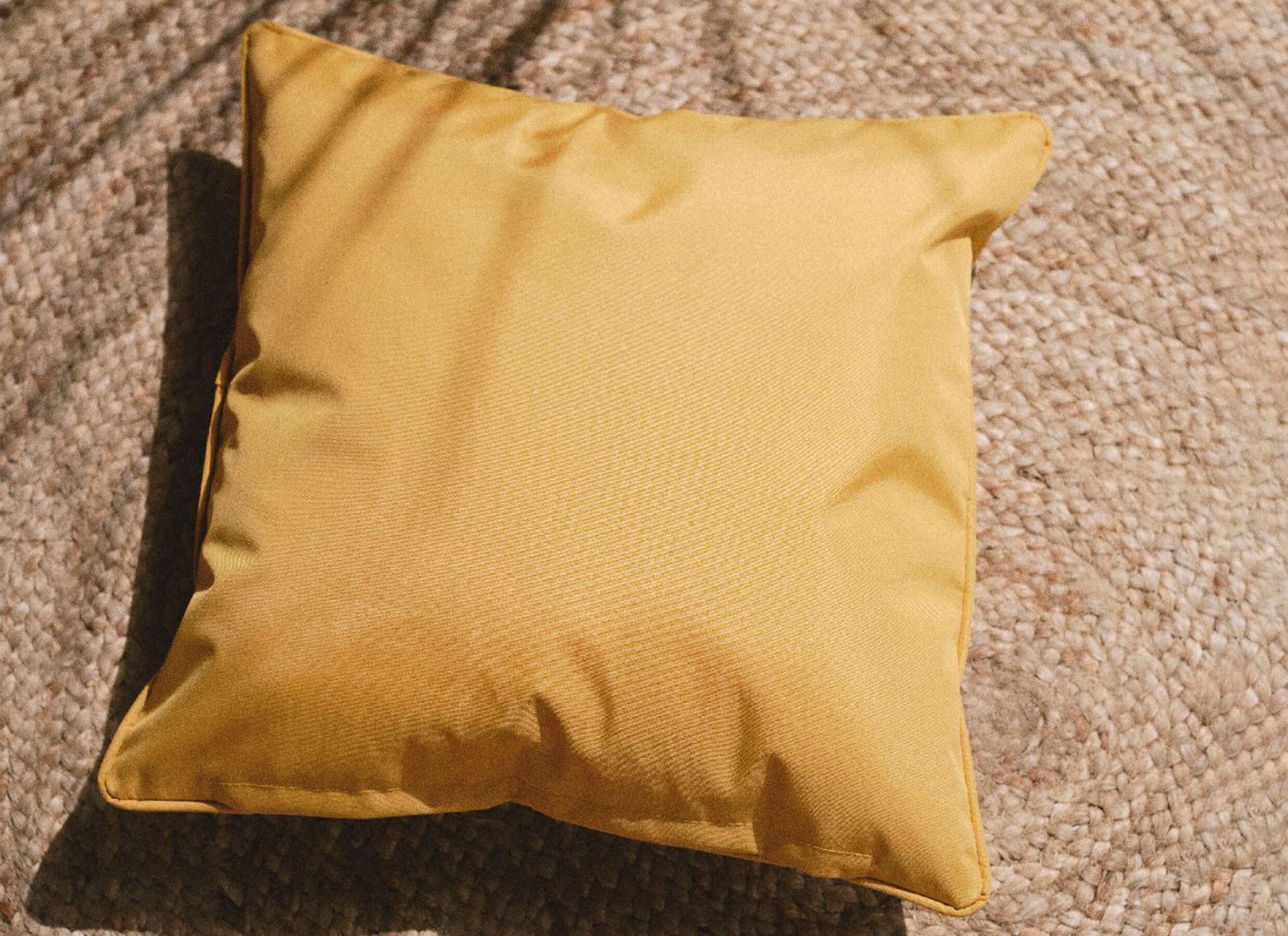 Kussen Spirit Garden 40x40cm - polyester - oker - Coussin Spirit Garden 40x40cm - polyester - ocre