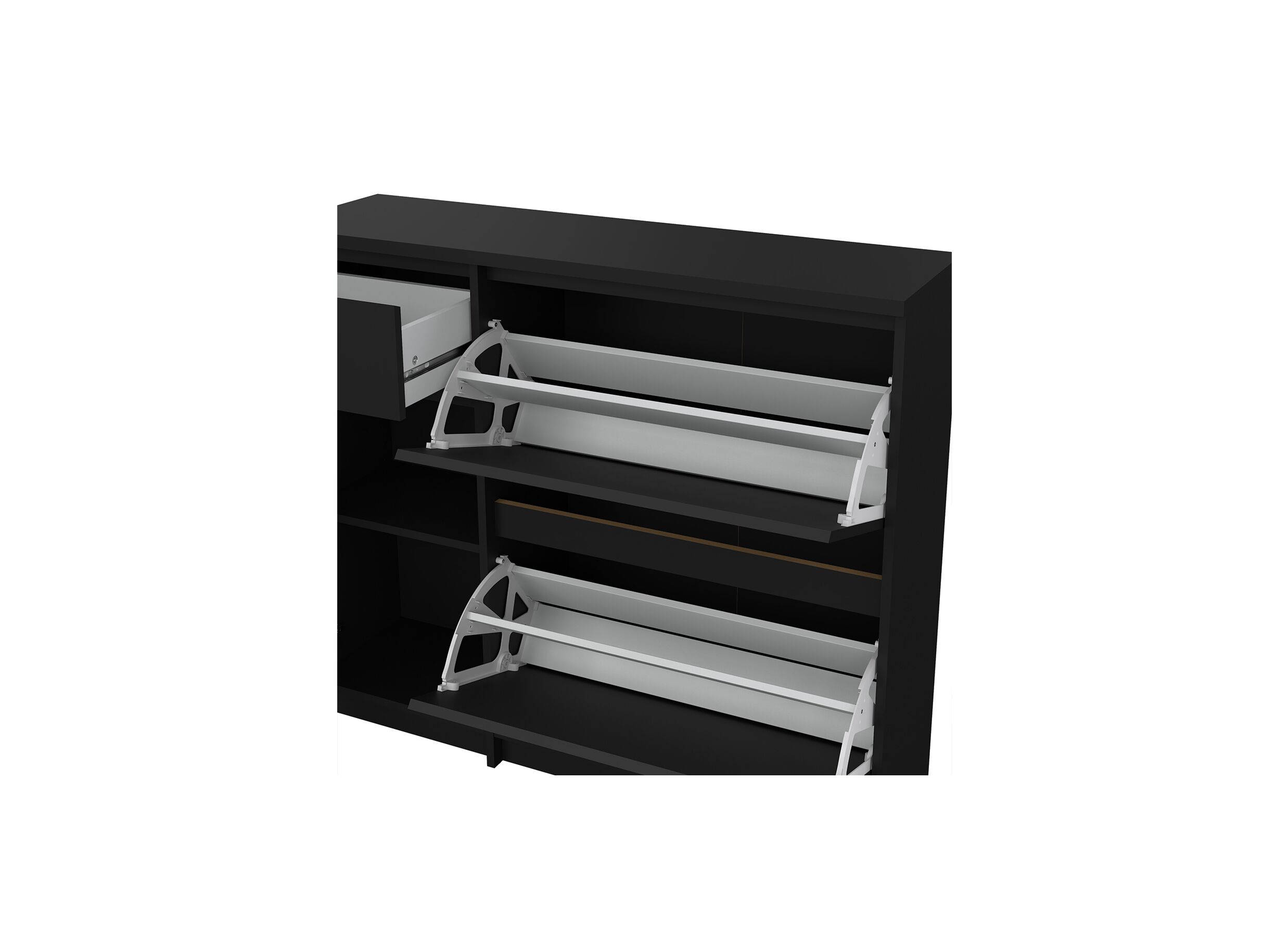 Armoire à chaussures Naia 109x32x93cm