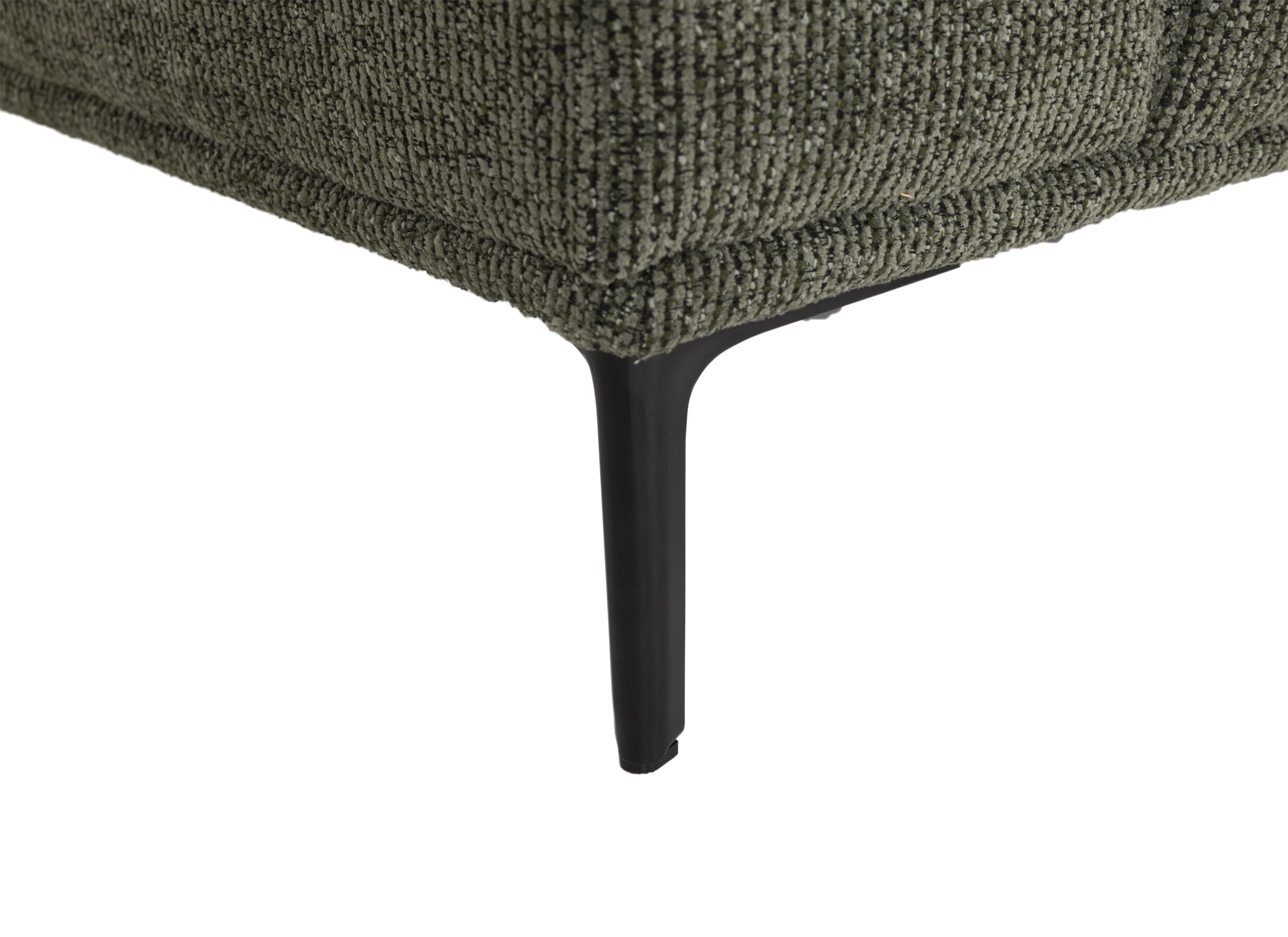 Detailfoto - Hoeksalon Furia 285x178cm - stof - groen