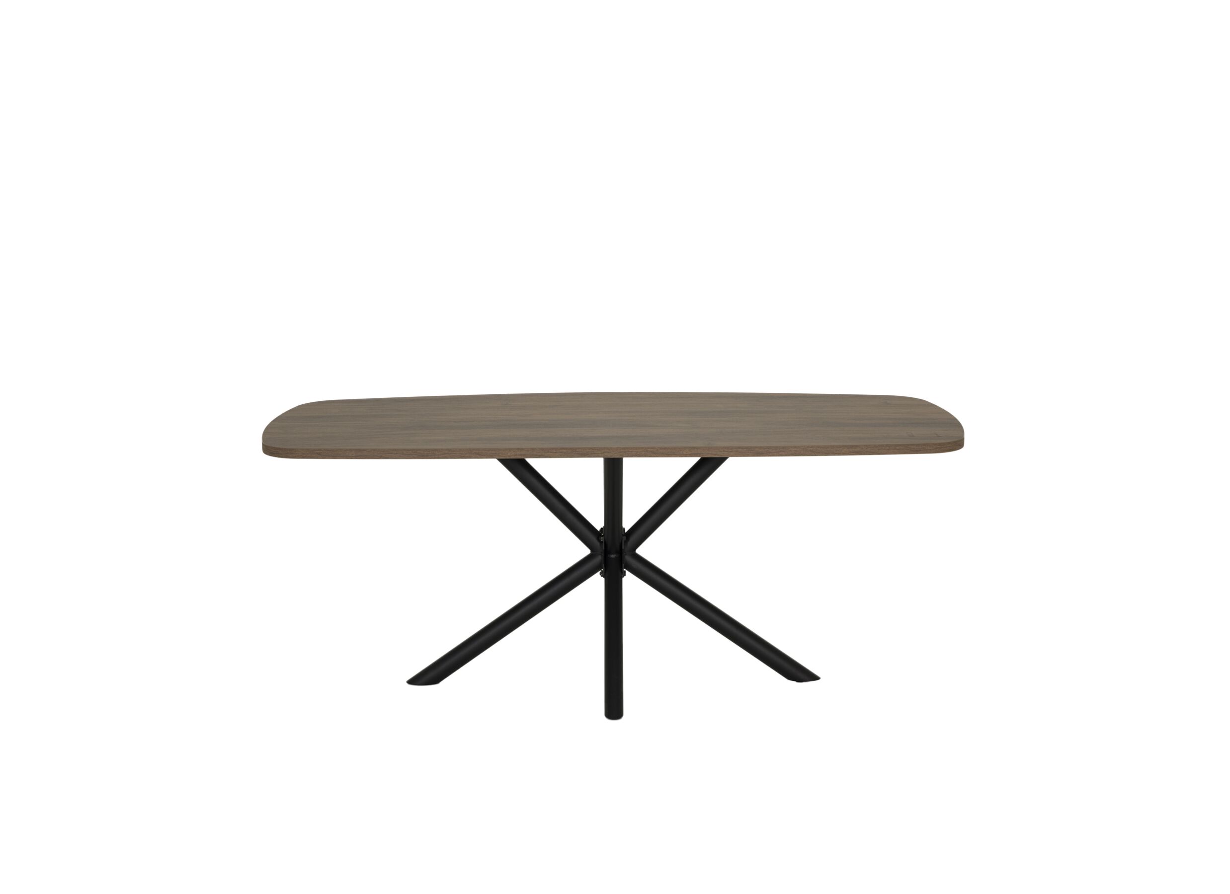 Overzichtsfoto - Tafel 163x100cm - melamine - brushed walnut nature