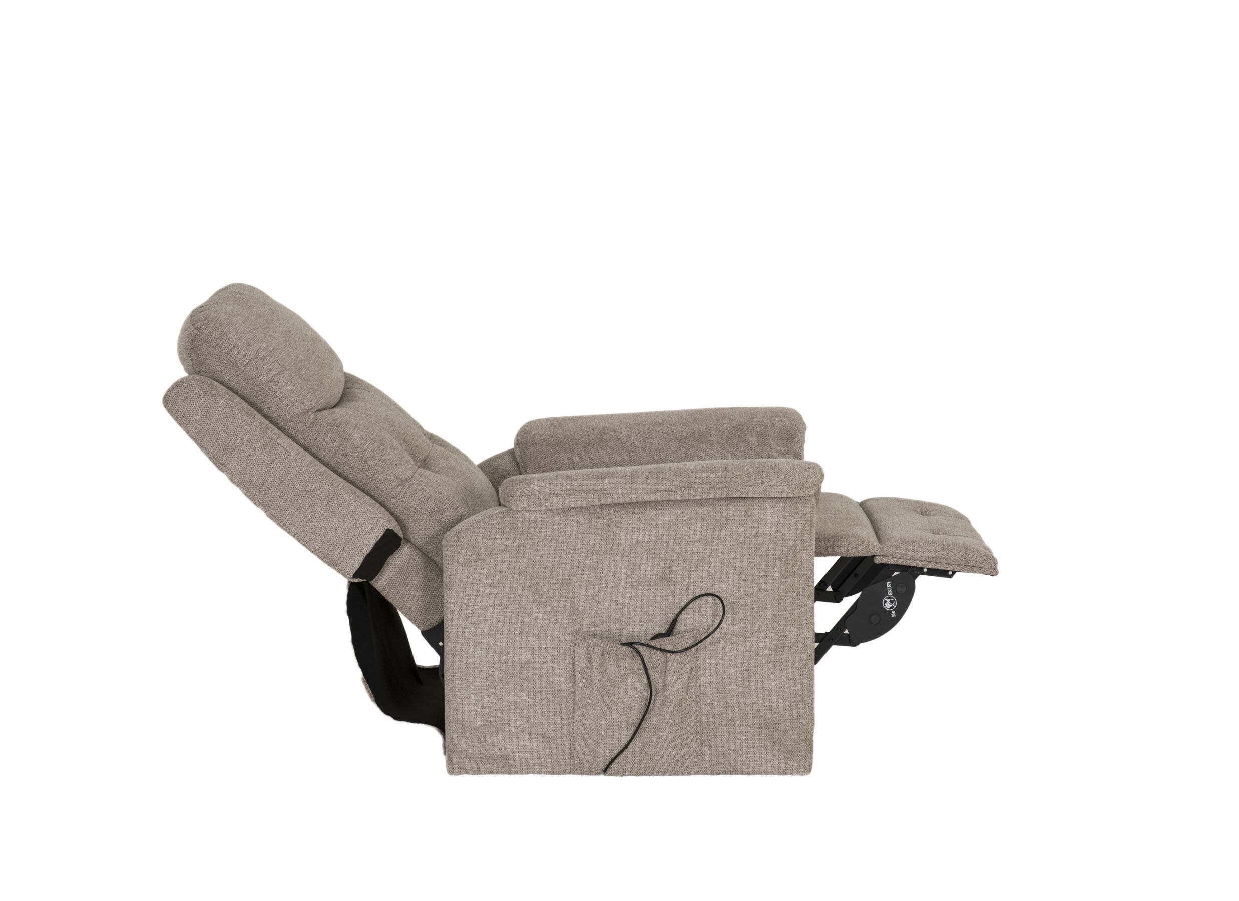 Relaxzetel Cosima elektrisch stof beige