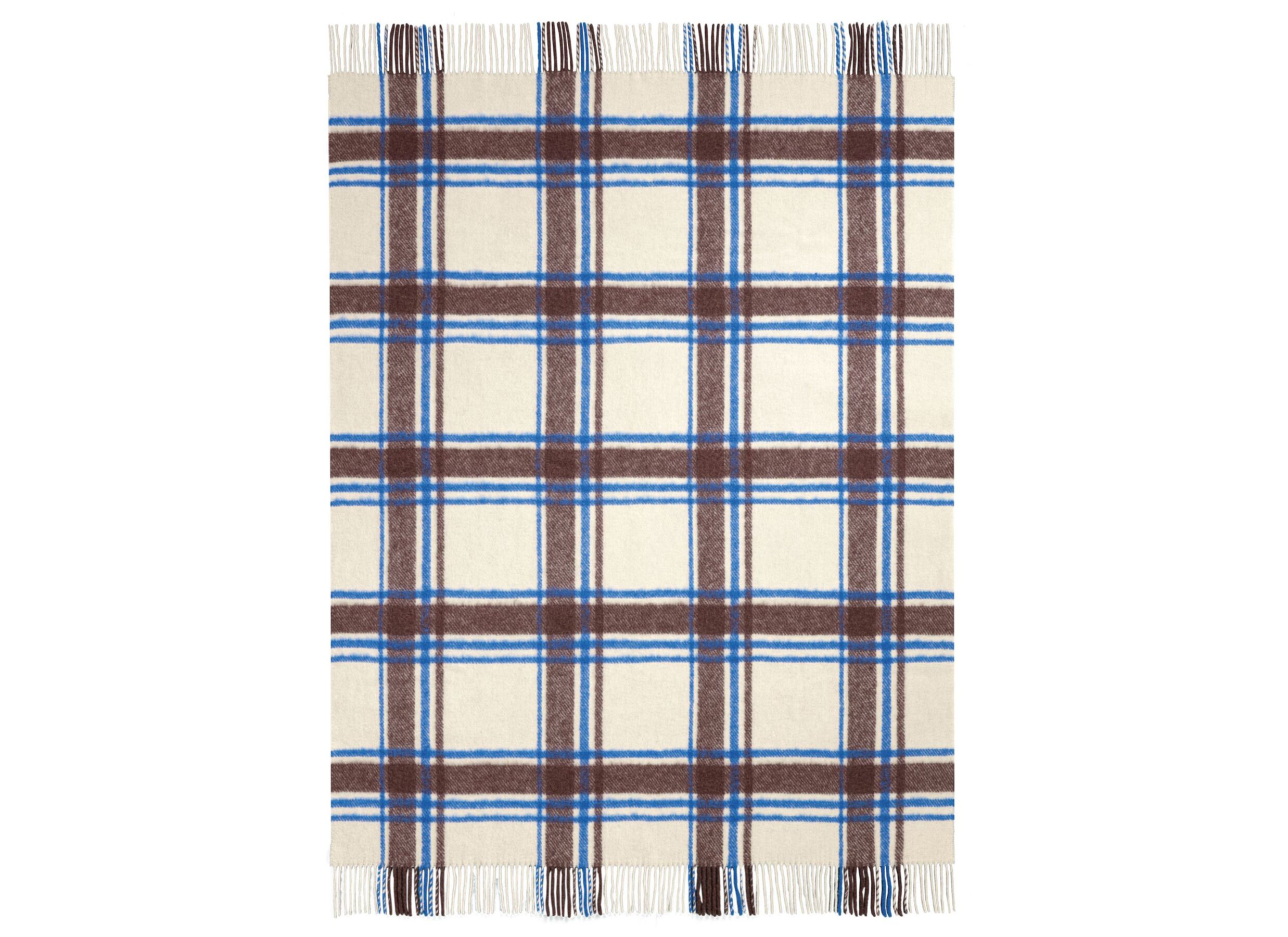 Plaid Arctic Check 130x170cm - alpacawol & katoen - multicolor - Plaid Arctic Check 130x170cm - alpacawol & katoen - multicolor