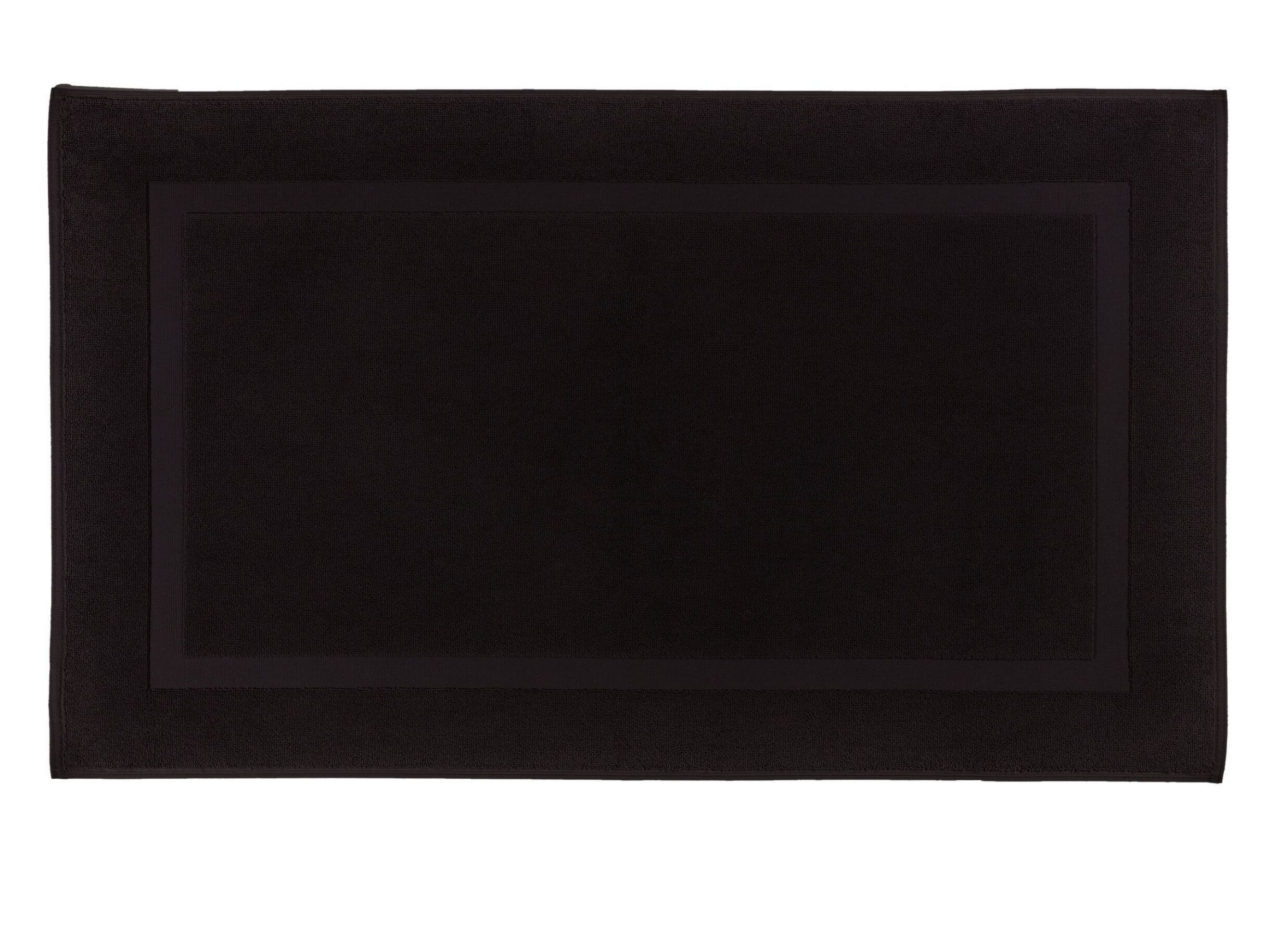Tapis de bain Una 60x100cm black - Tapis de bain Una 60x100cm black